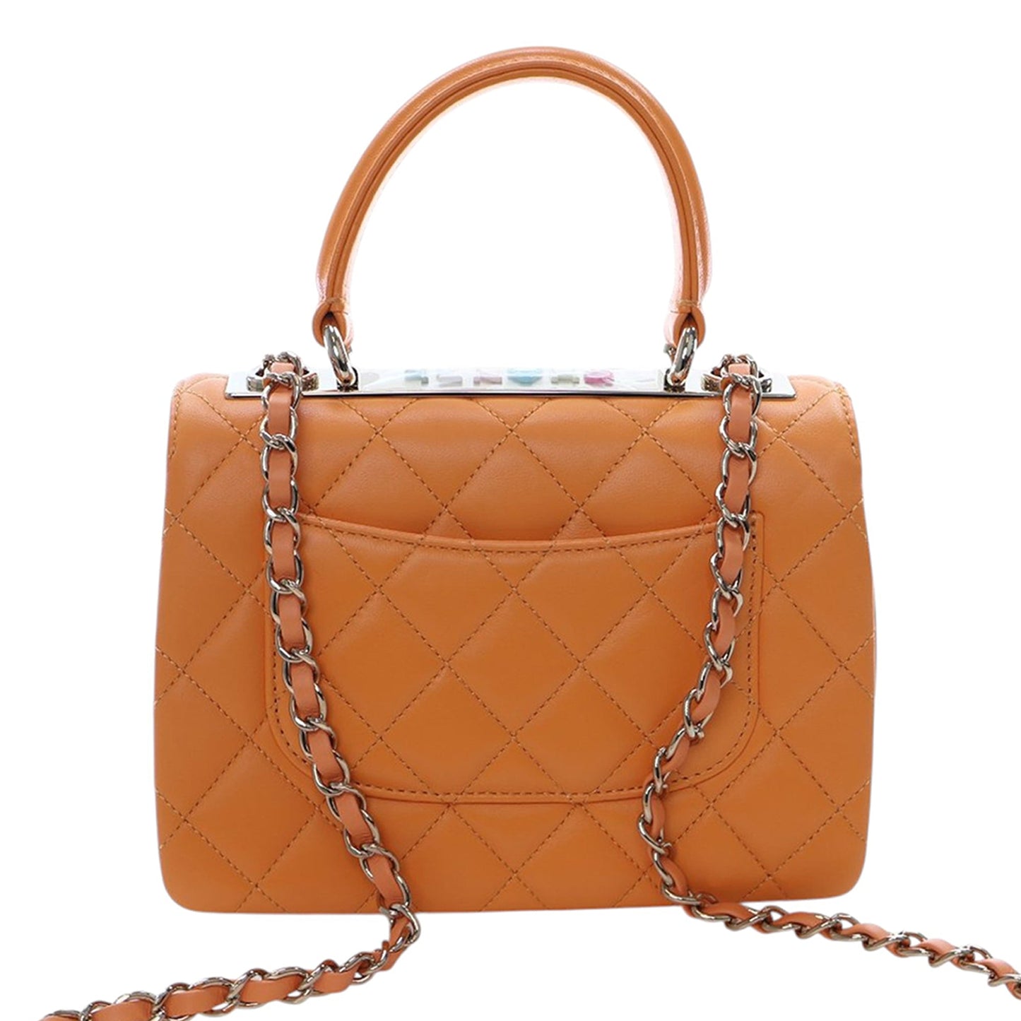 Chanel Mini Quilted Lambskin Trendy CC Top Handle Flap