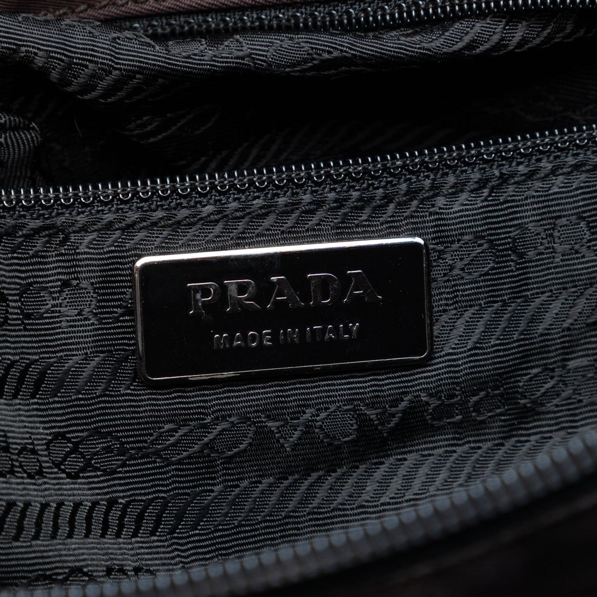 Prada Tessuto Tote — Purple