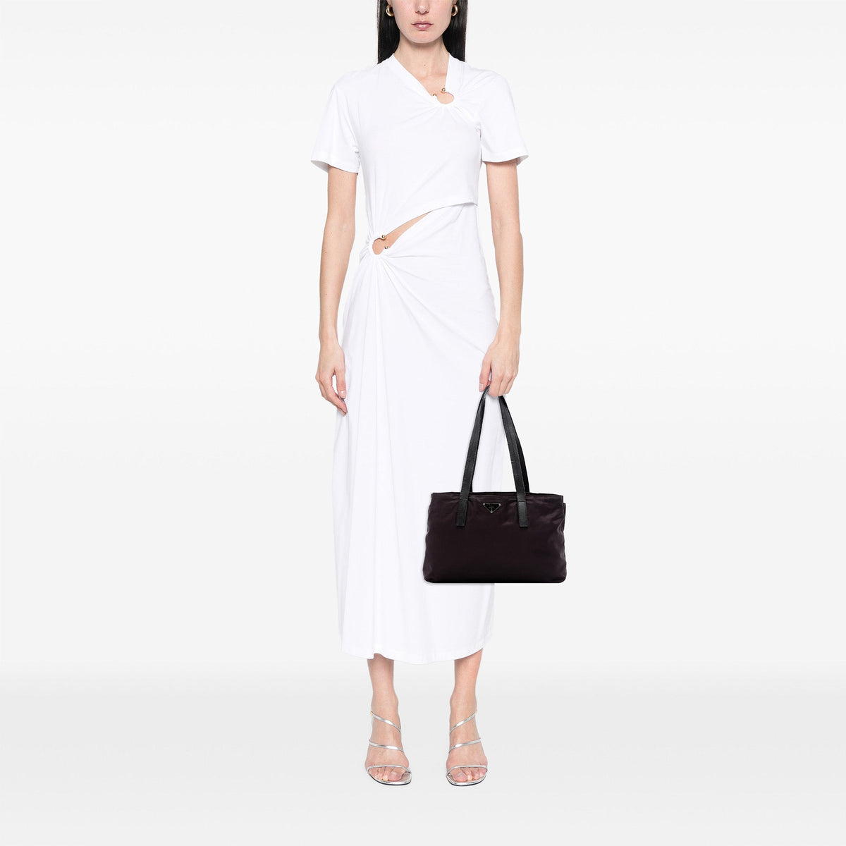Prada Tessuto Tote — Purple