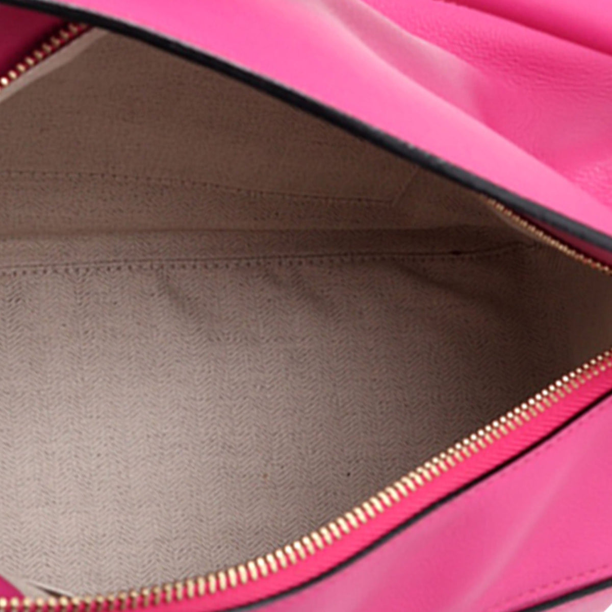 LOEWE Medium Calfskin Puzzle Satchel — Pink