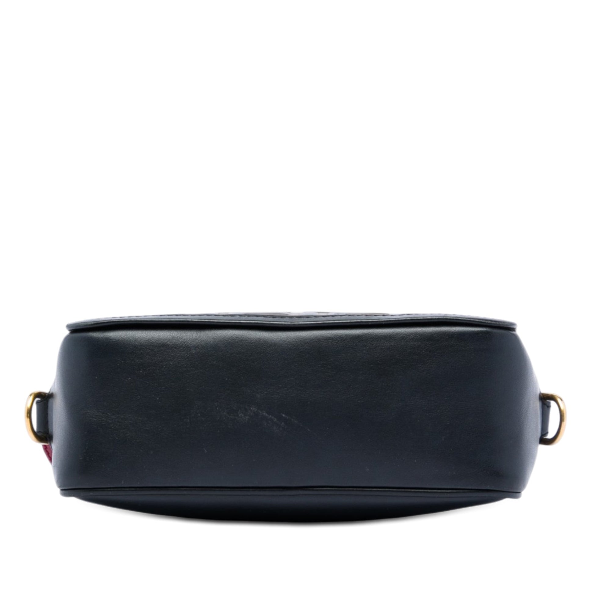 Fendi Mini Zucca Embossed Leather Camera Bag
