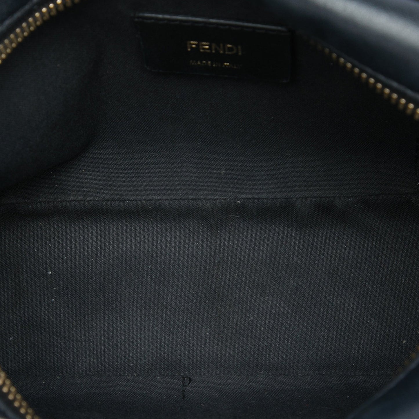 Fendi Mini Zucca Embossed Leather Camera Bag
