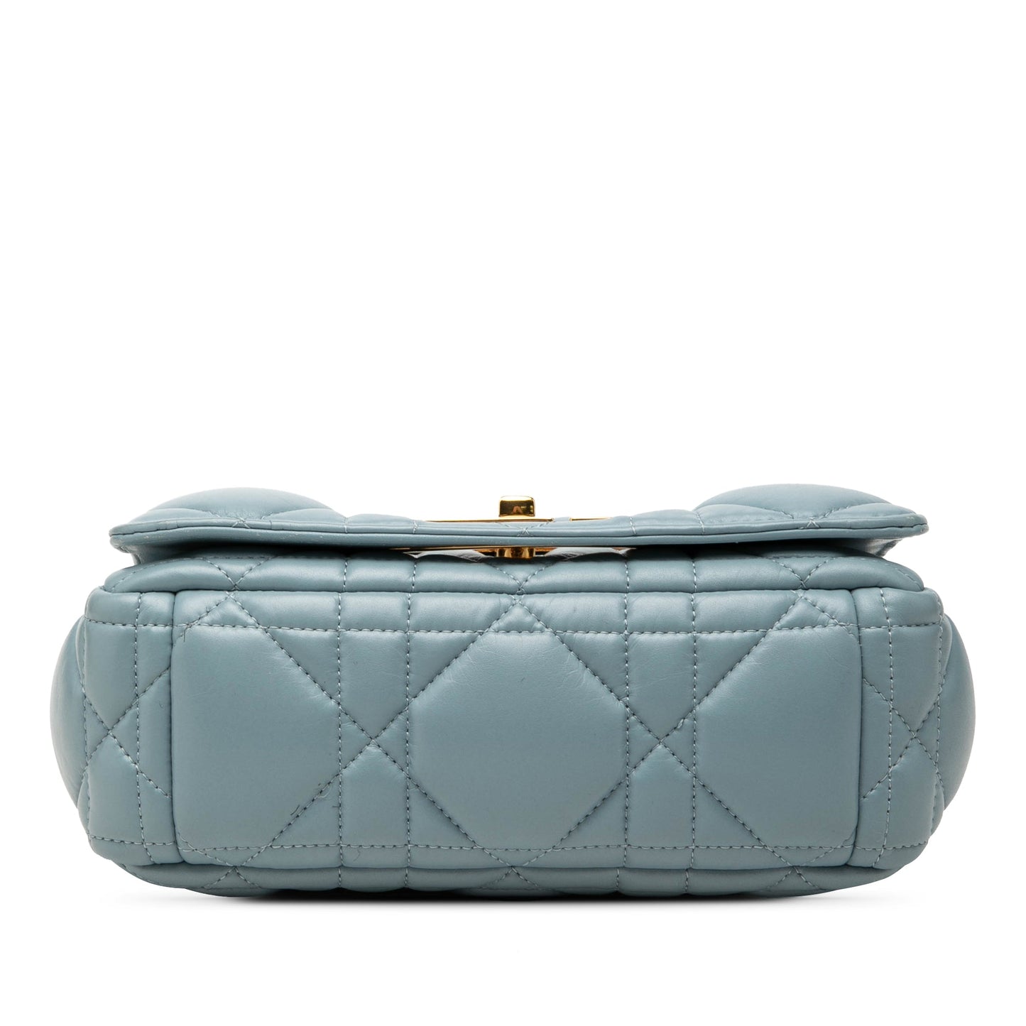Dior Small Lambskin Macrocannage Caro Crossbody