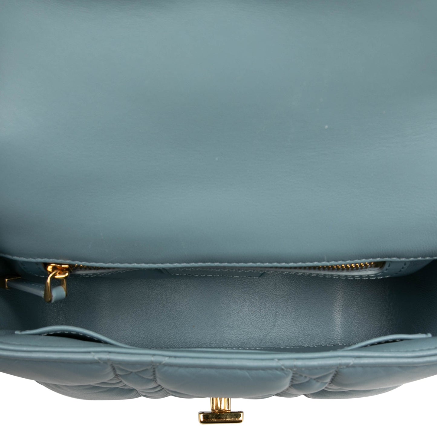 Dior Small Lambskin Macrocannage Caro Crossbody