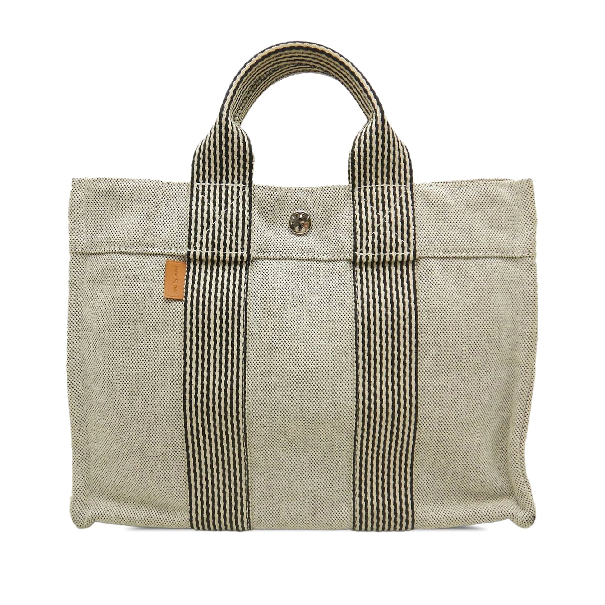 Hermès Canvas Fourre Tout PM