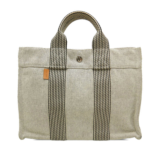 Hermès Canvas Fourre Tout PM