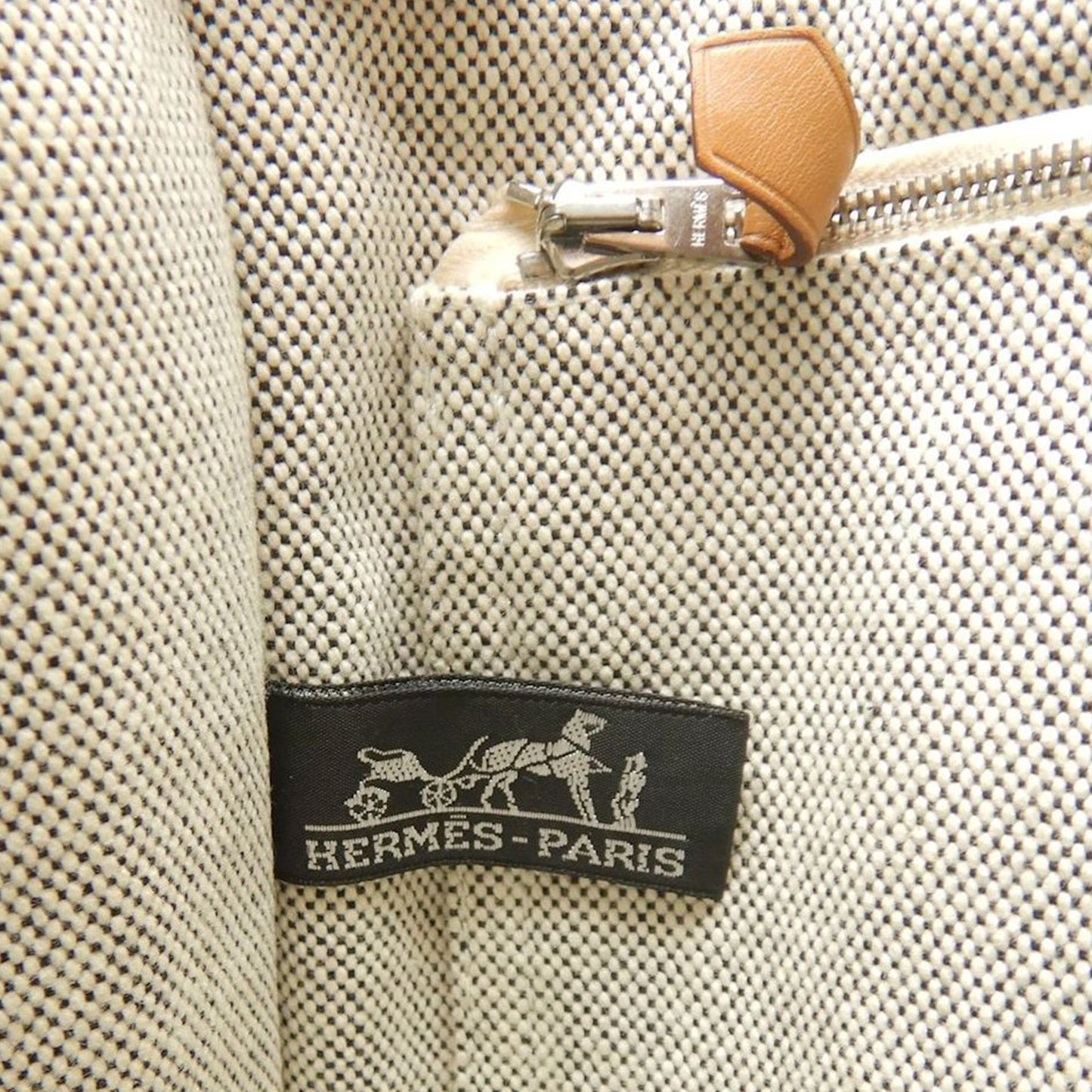 Hermès Canvas Fourre Tout PM