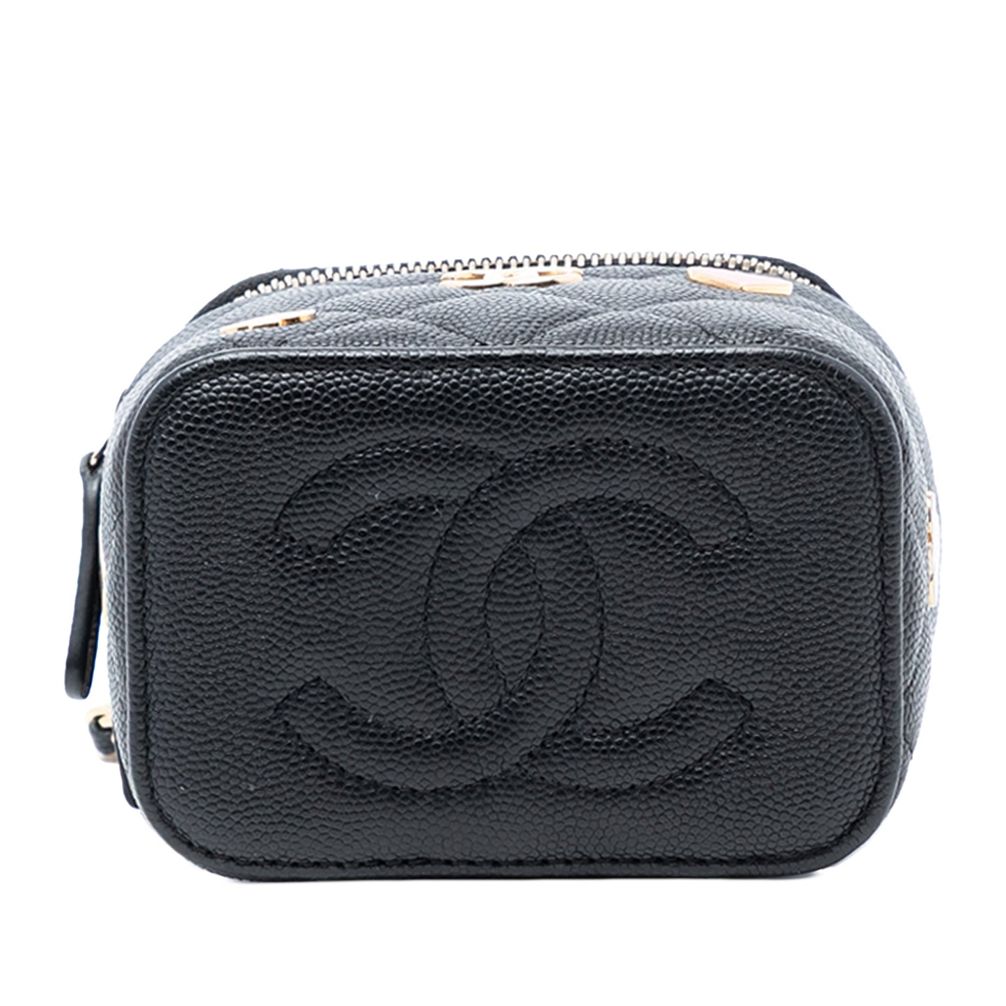 Chanel Mini Quilted Caviar Coco Casino Vanity Case