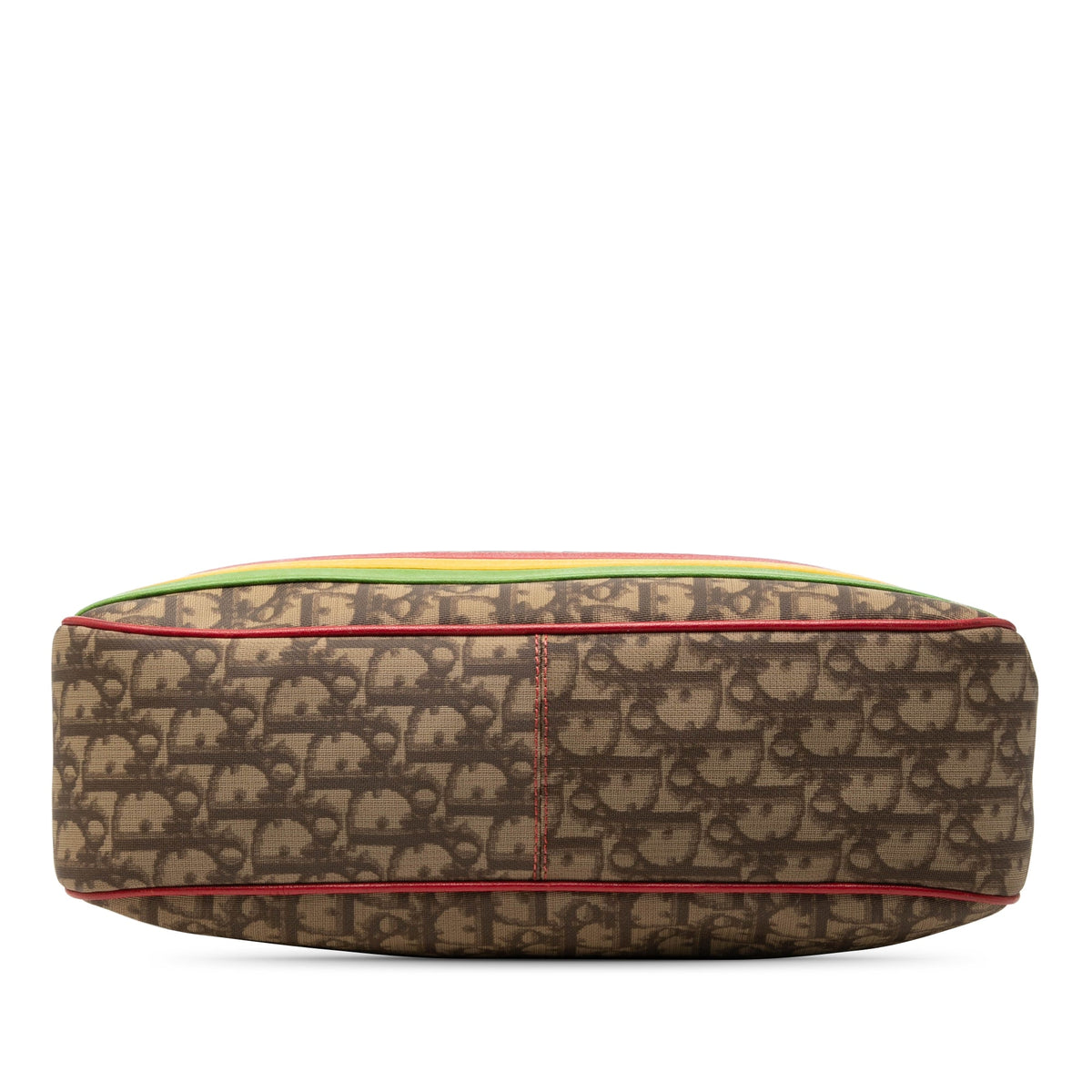 Dior Diorissimo Trotter Coated Canvas Rasta Crossbody