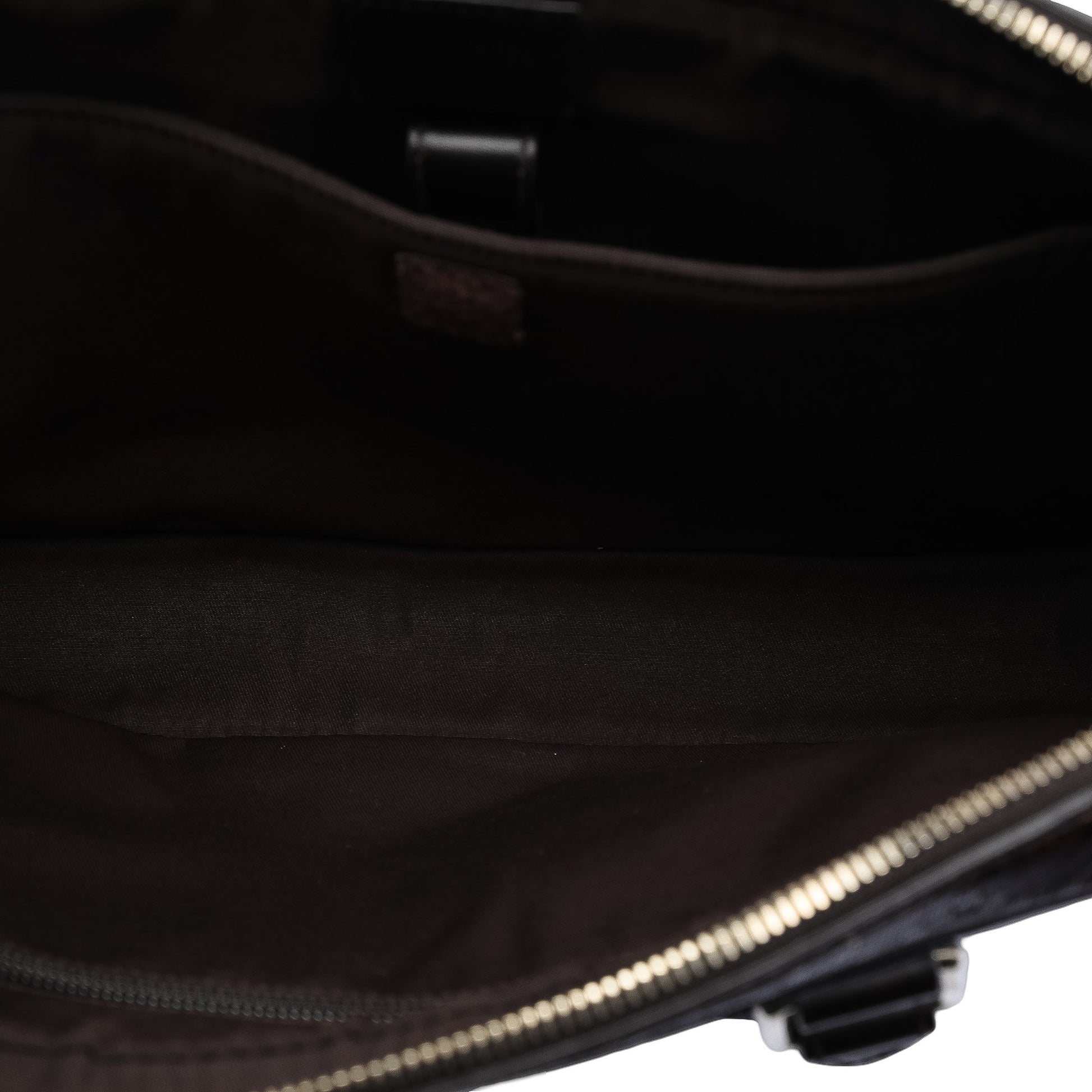 Gucci Medium Leather Diamante Bright Business Bag