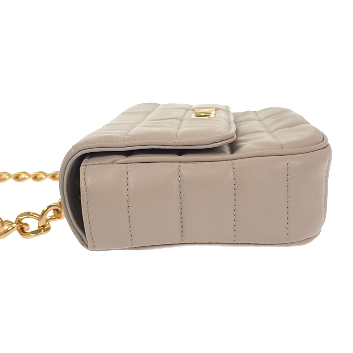 Celine Matelasse Goatskin Monochrome Chain Shoulder Bag