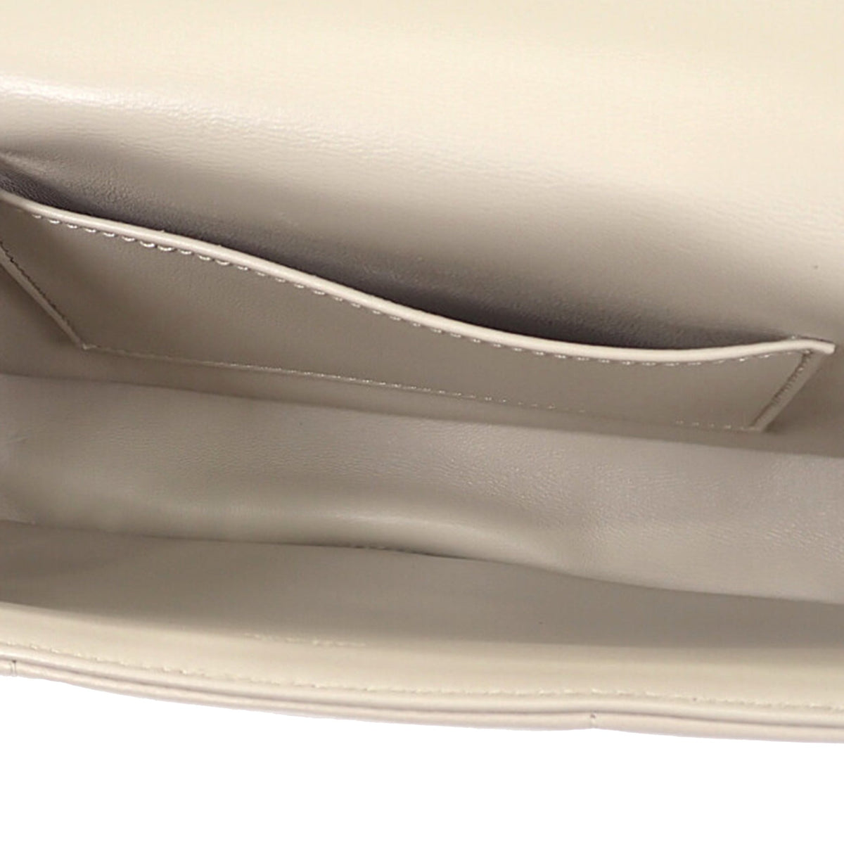 Celine Matelasse Goatskin Monochrome Chain Shoulder Bag