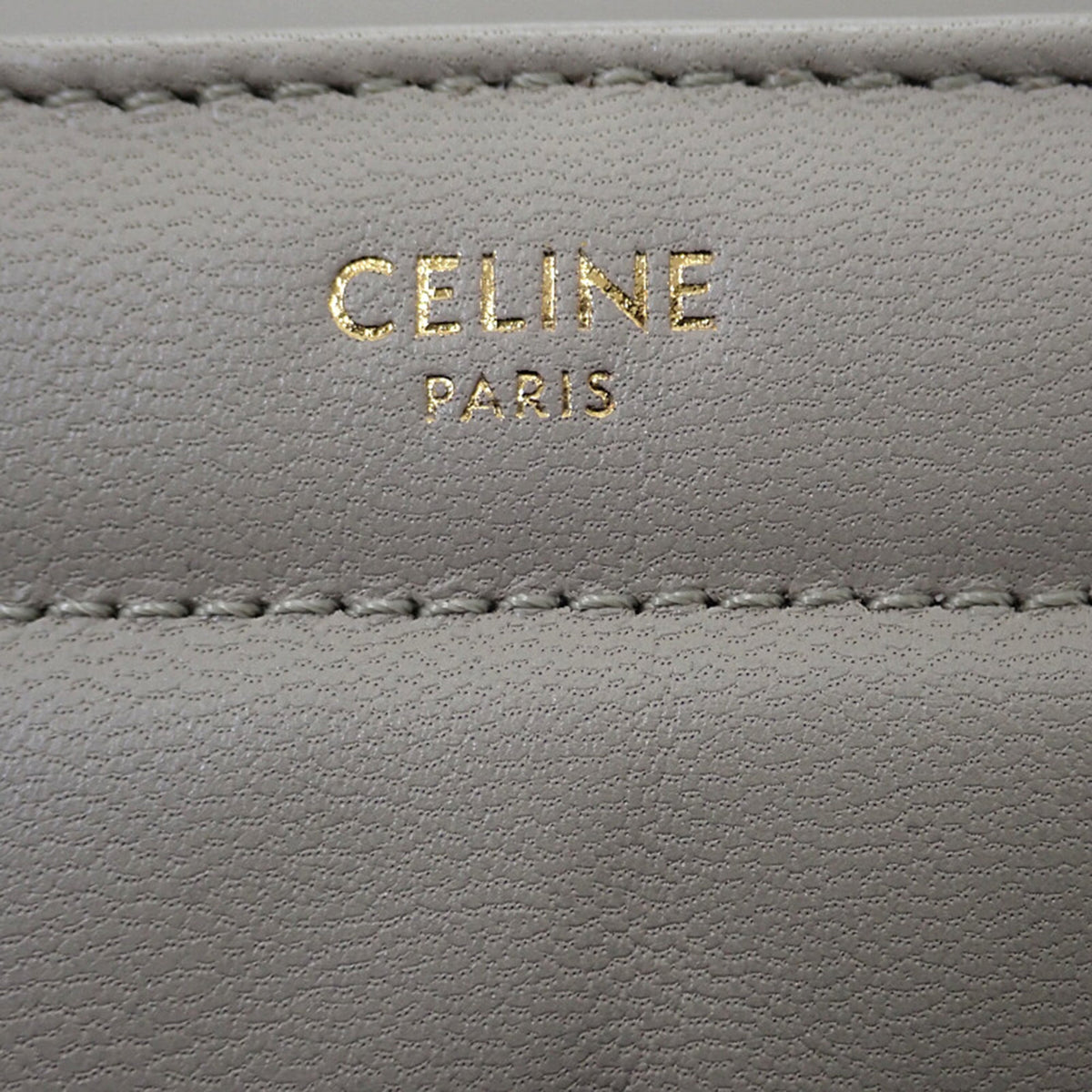 Celine Matelasse Goatskin Monochrome Chain Shoulder Bag