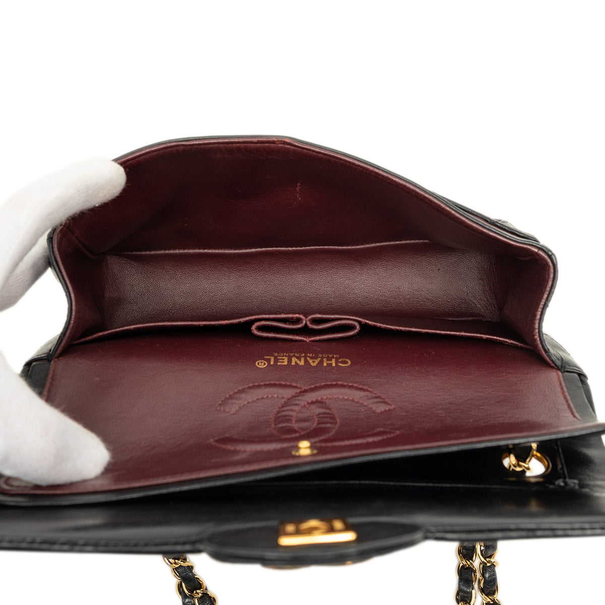 Chanel Small Classic Lambskin Double Flap