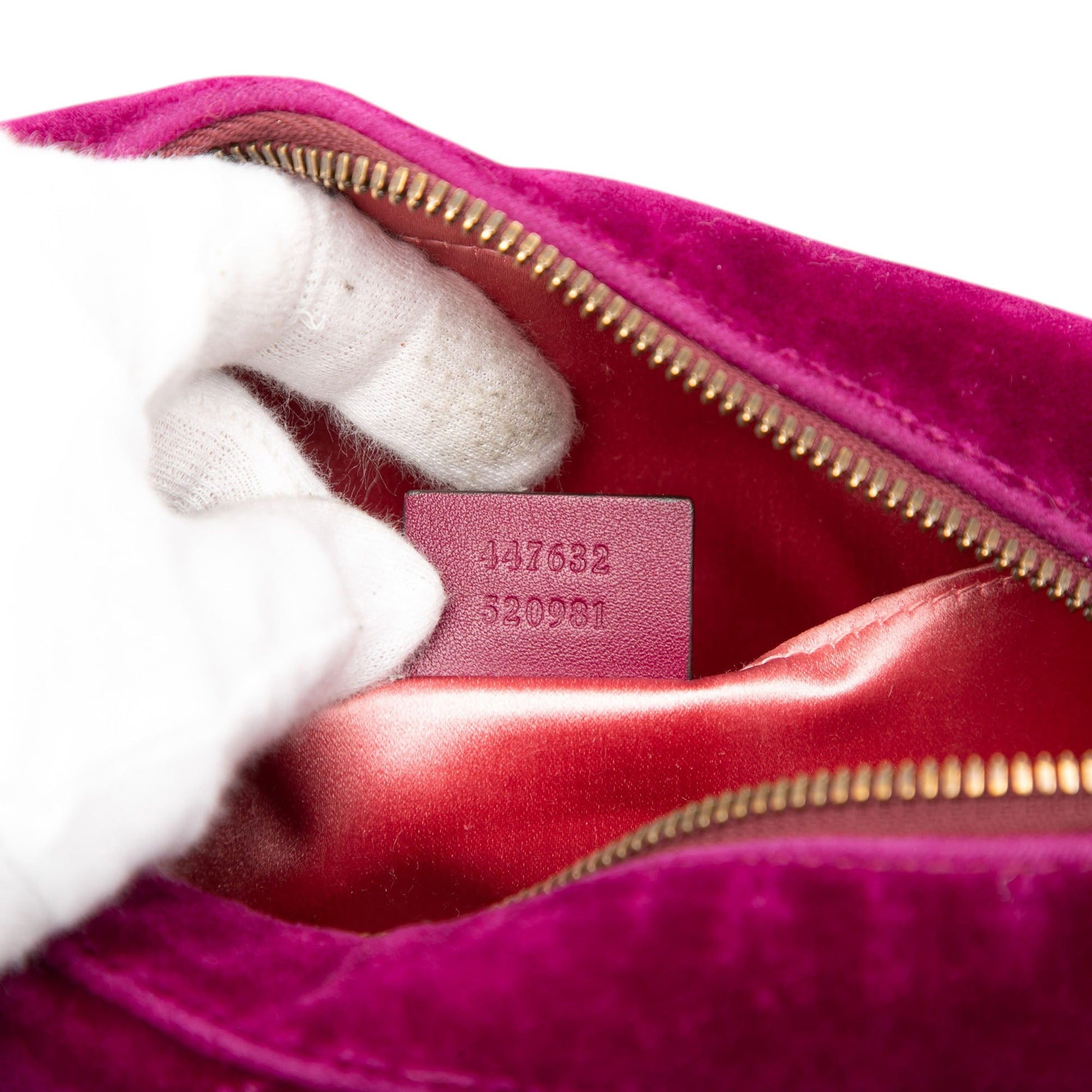 Gucci Small GG Marmont Matelasse Velvet Crossbody