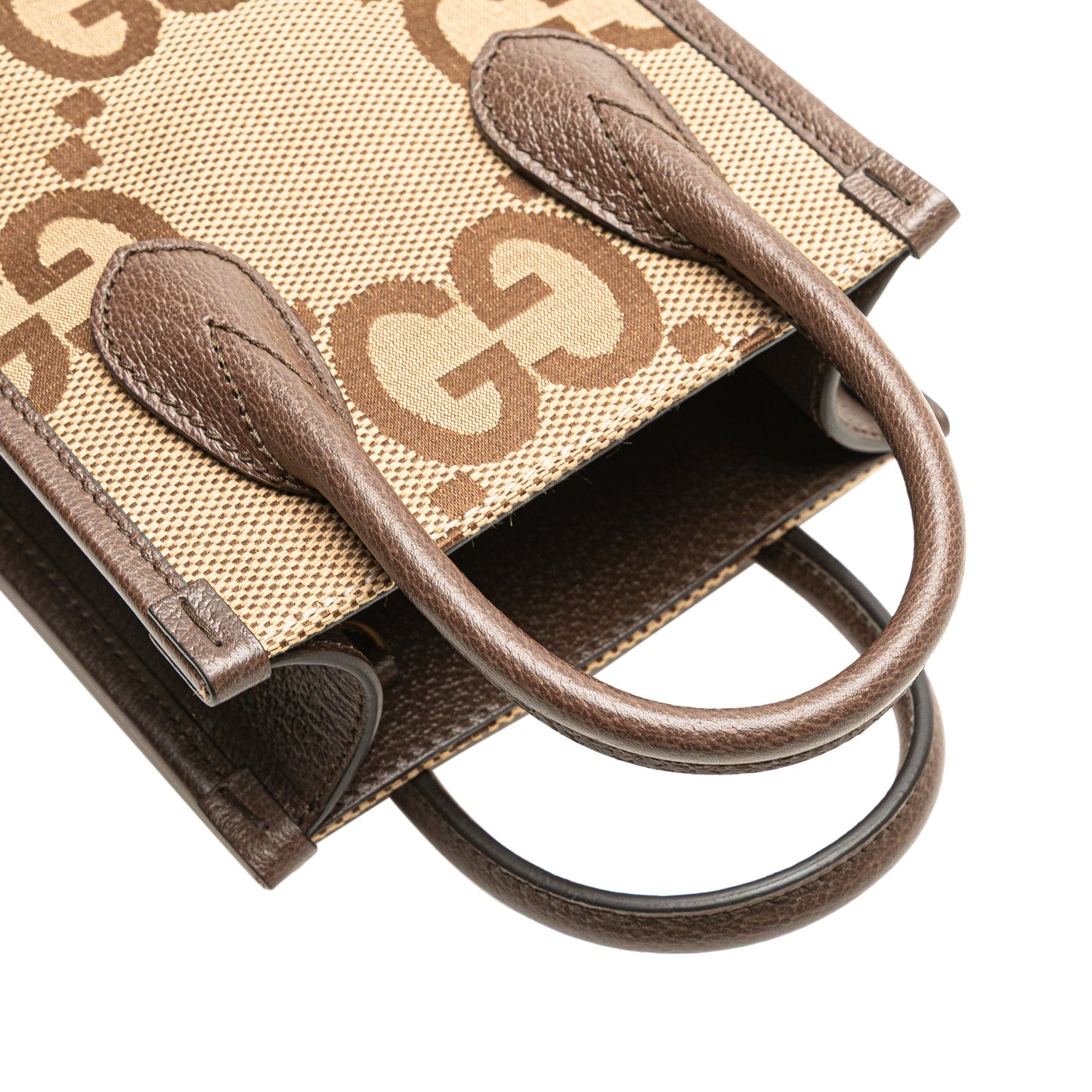 Gucci Mini Jumbo GG Canvas Web Satchel