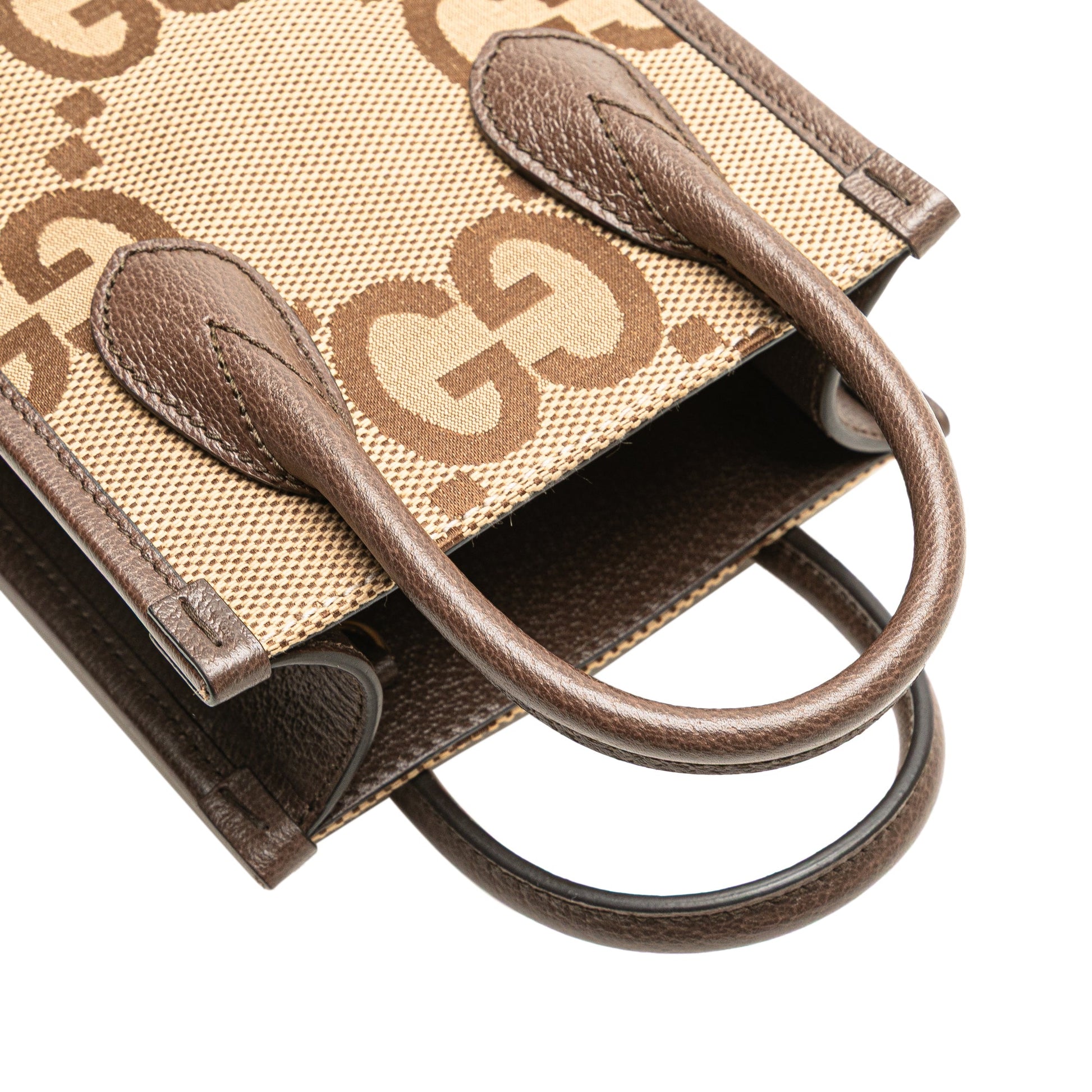 Gucci Mini Jumbo GG Canvas Web Satchel