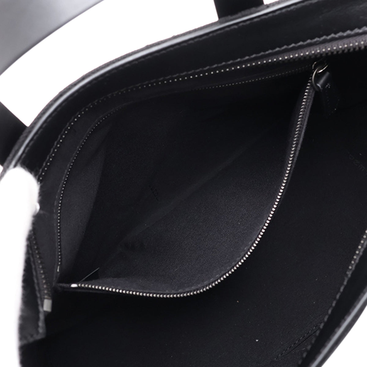 Fendi Zucca Canvas Handbag — Black