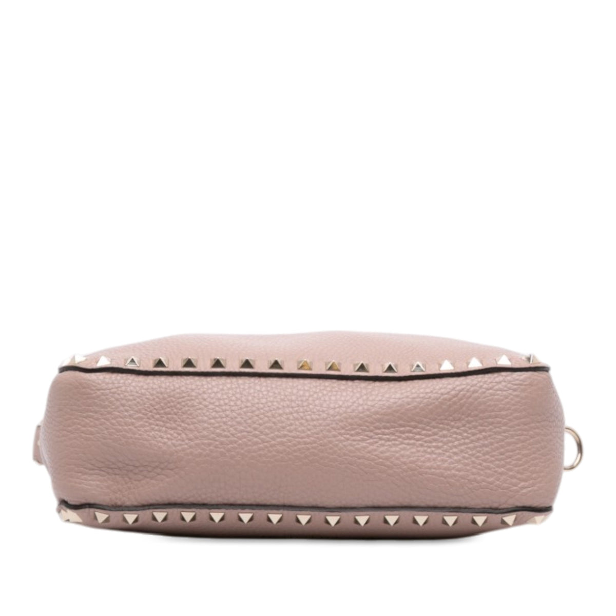 Valentino Small Grainy Calfskin Rockstud Flip Lock Messenger Bag