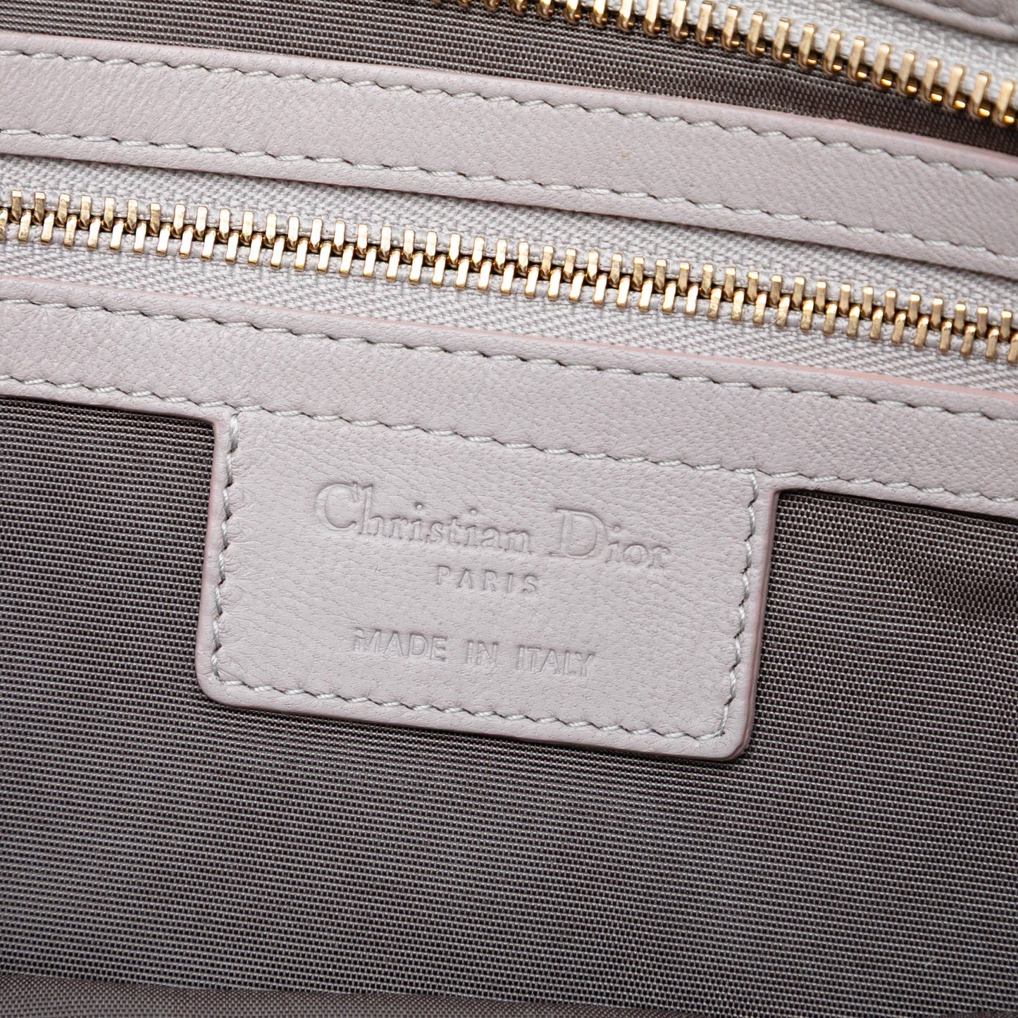 Dior Calfskin Cannage Rose Clutch