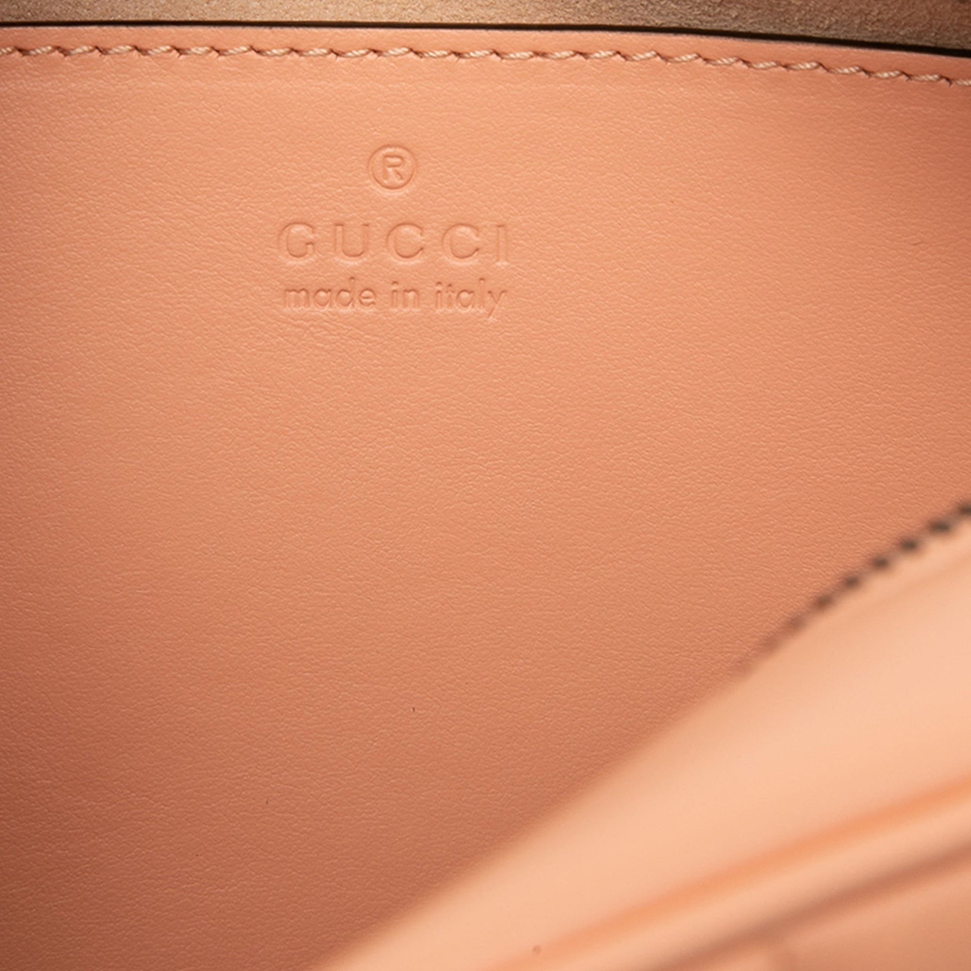 Gucci Small GG Marmont Matelasse Calfskin Vertical Ring Crossbody