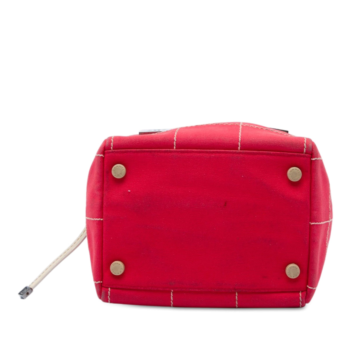 Chanel CC Chocolate Bar Canvas Wild Stitch Handbag