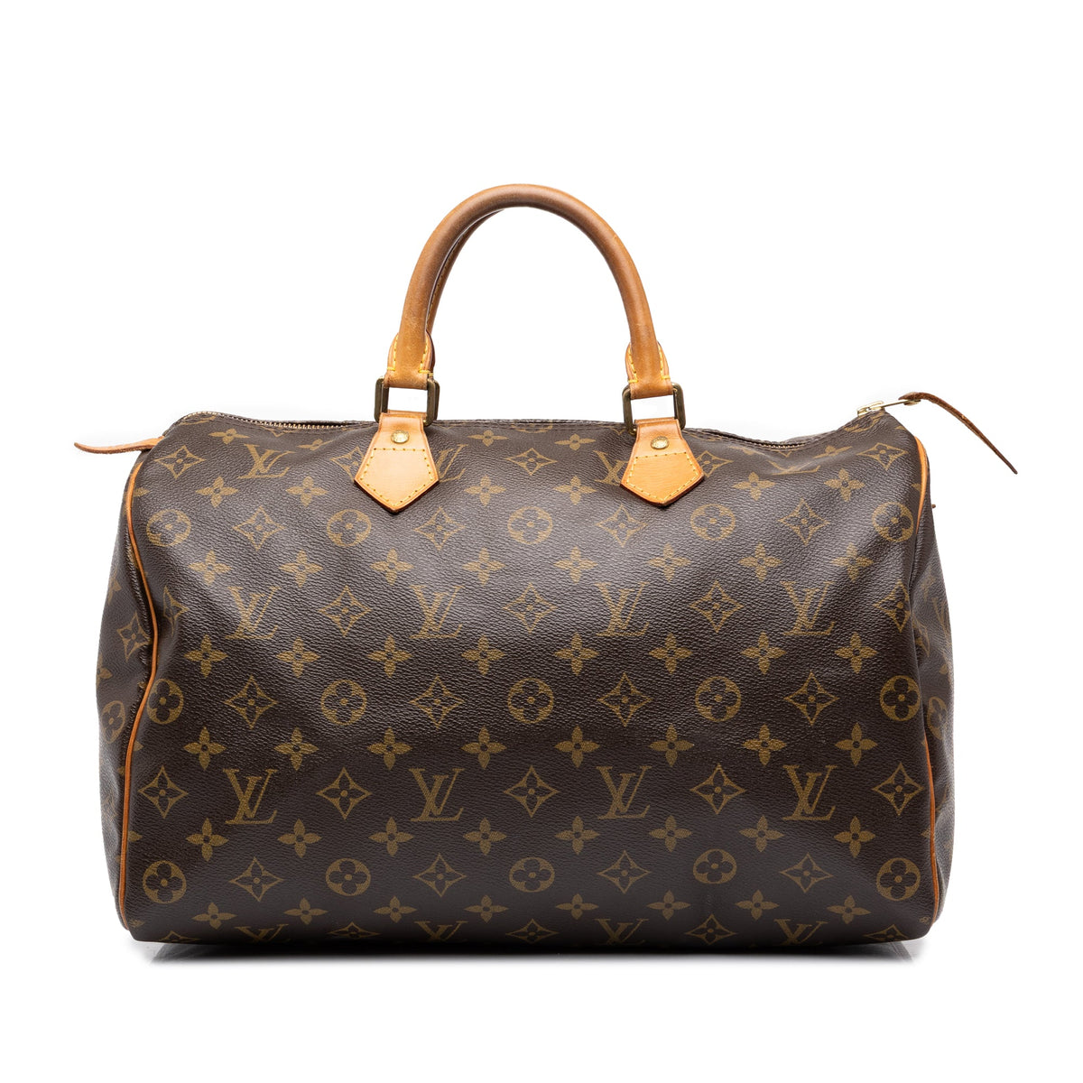 Louis Vuitton Monogram Speedy 35 — Brown