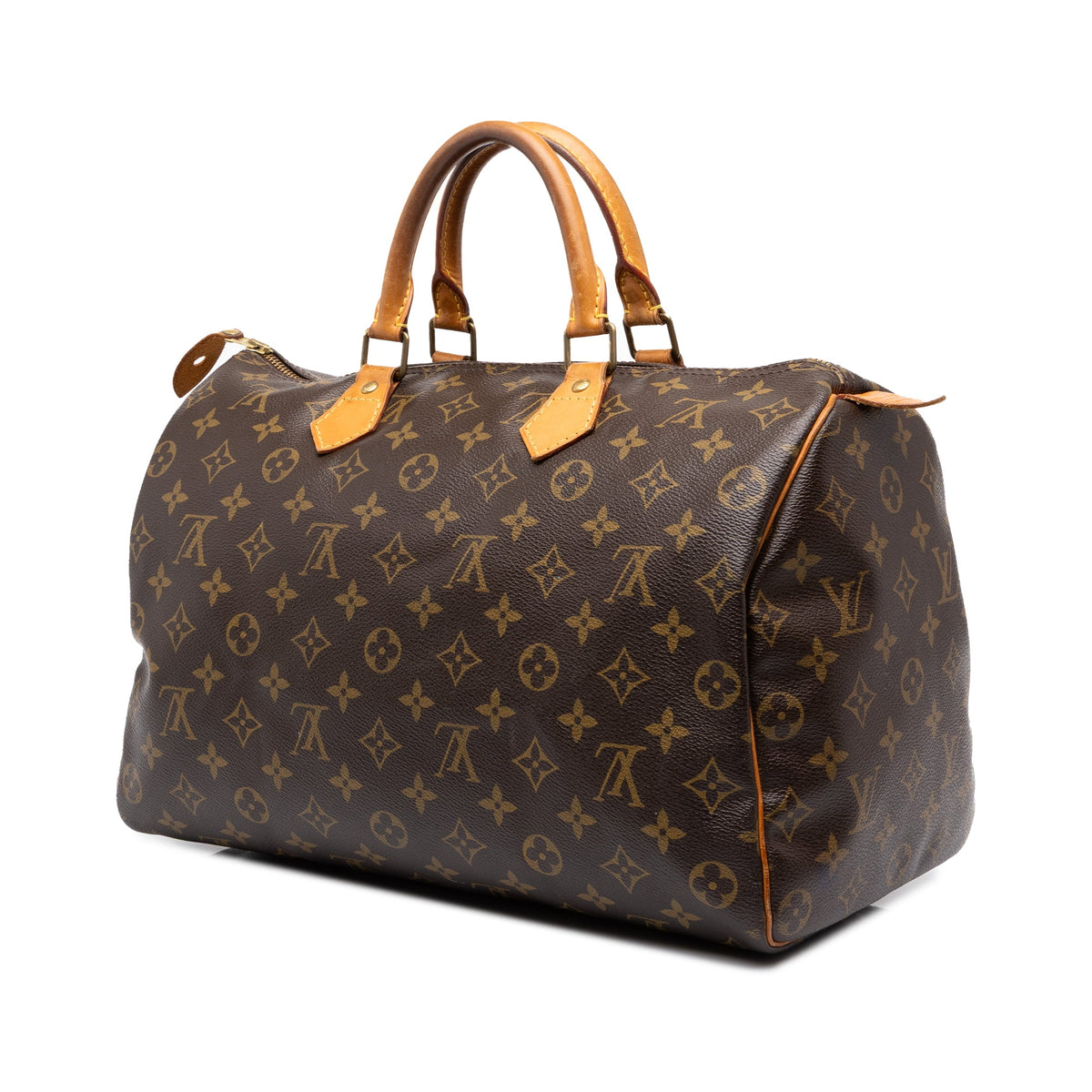 Louis Vuitton Monogram Speedy 35 — Brown