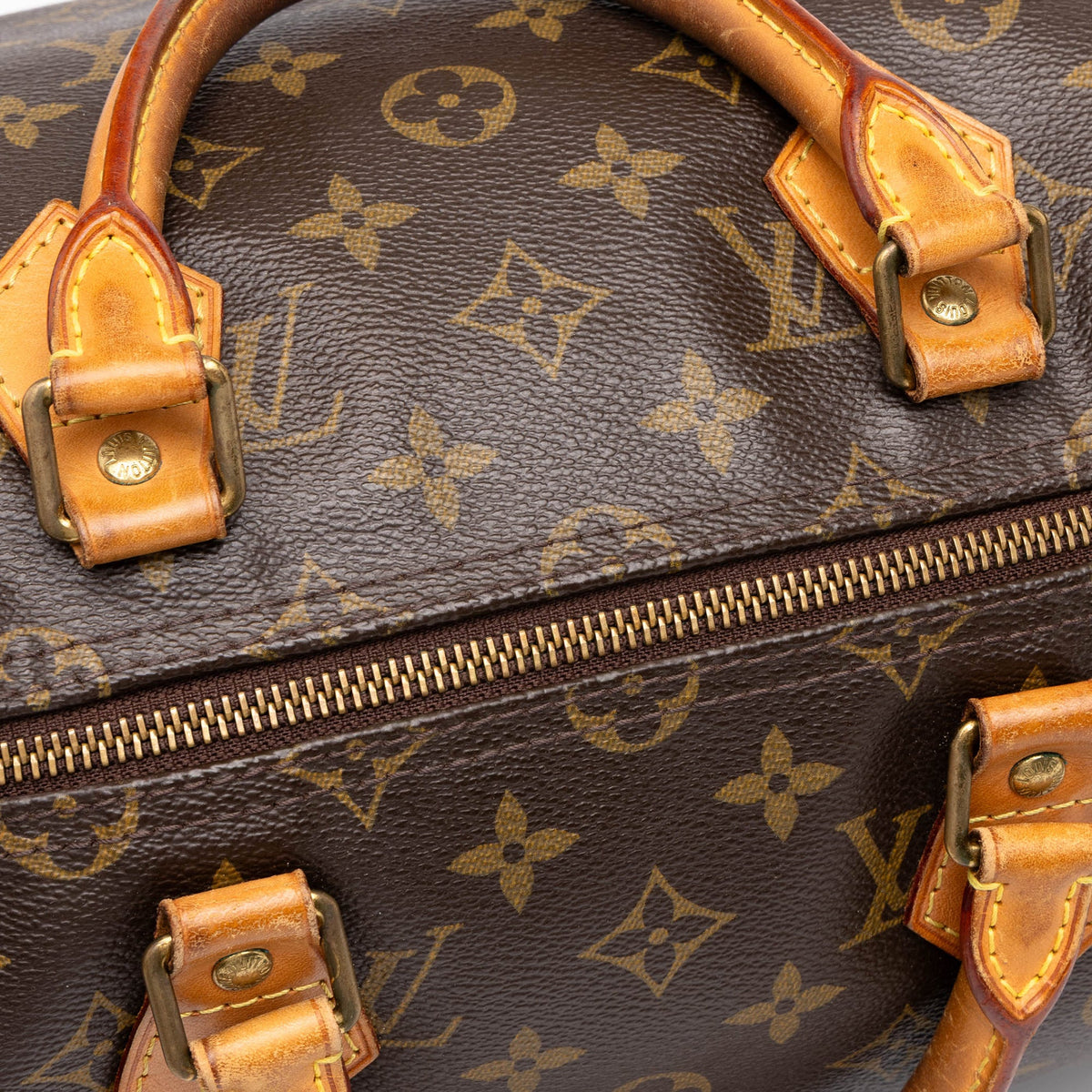 Louis Vuitton Monogram Speedy 35 — Brown