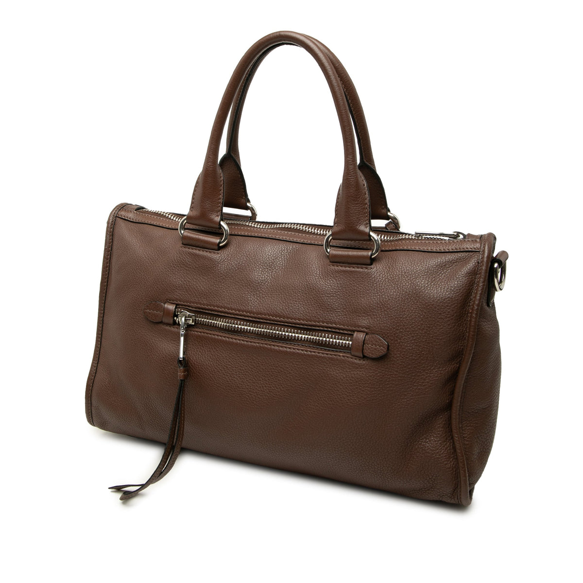 Prada Vitello Phenix Zip Top Satchel