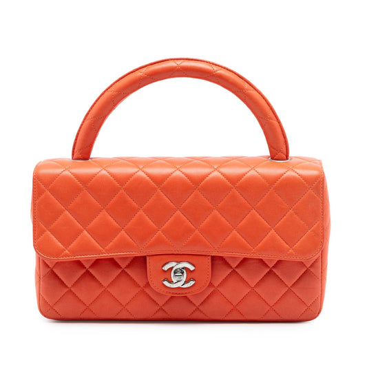 Chanel Lambskin Parent Kelly Flap