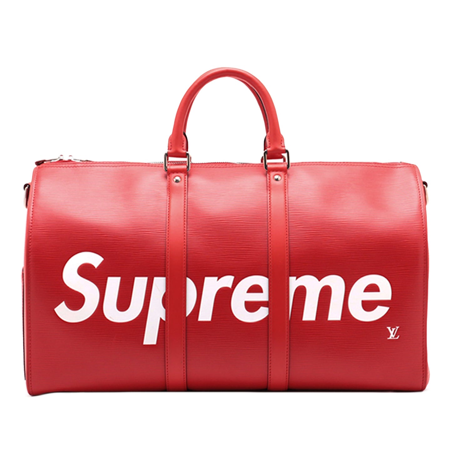 Louis Vuitton Supreme Epi Keepall Bandouliere 45