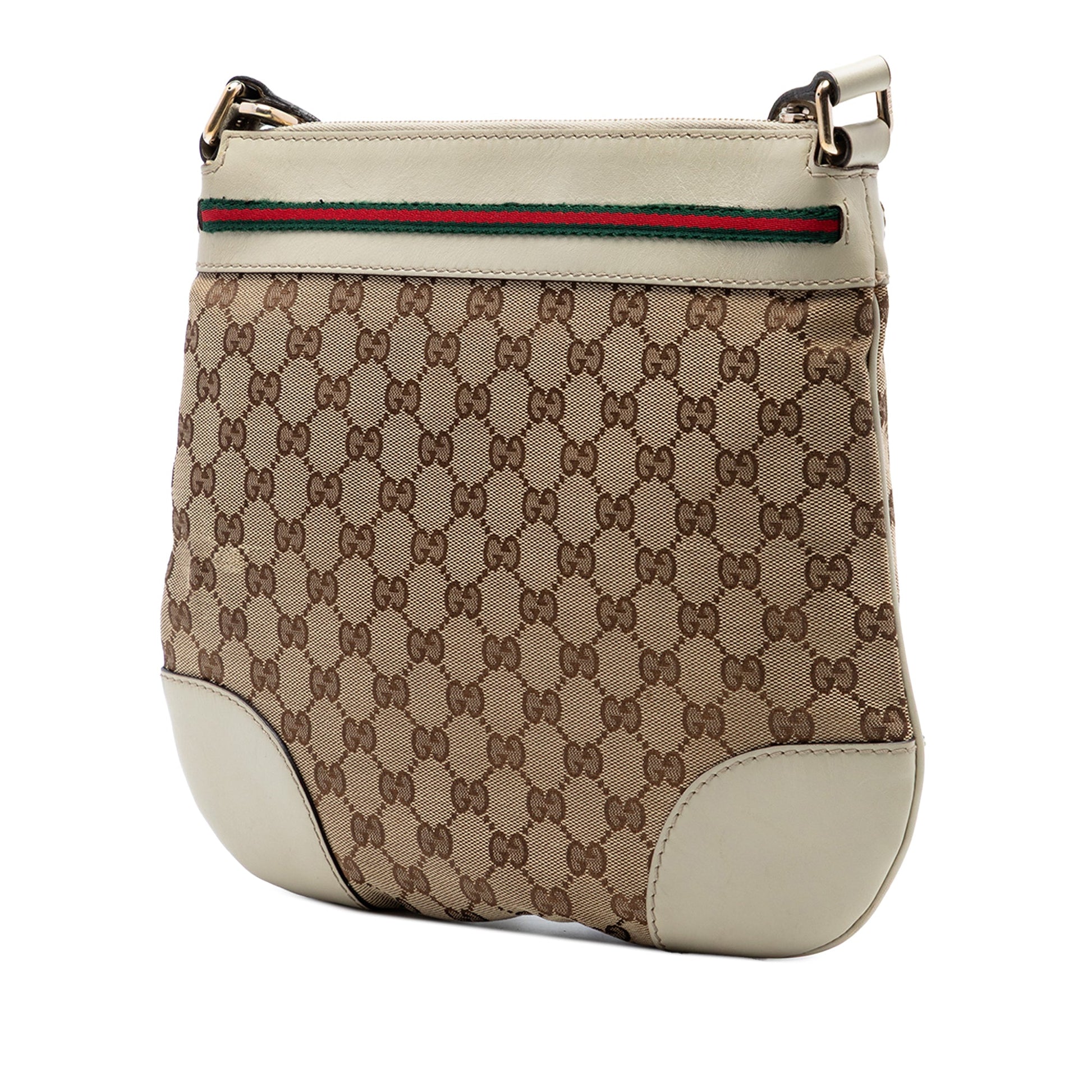 Gucci GG Canvas Web Mayfair Crossbody
