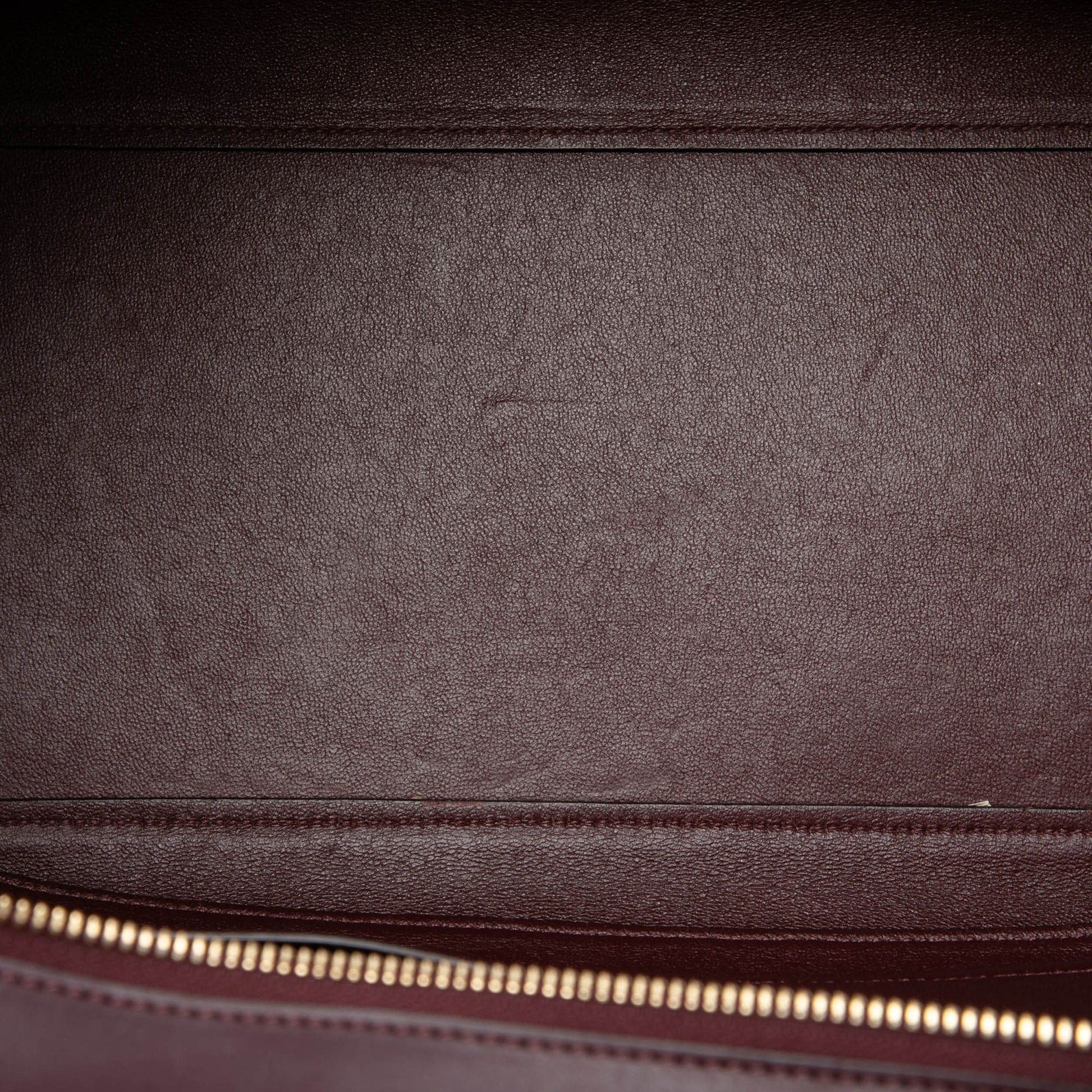 Celine Medium Tricolor Leather Trapeze Satchel
