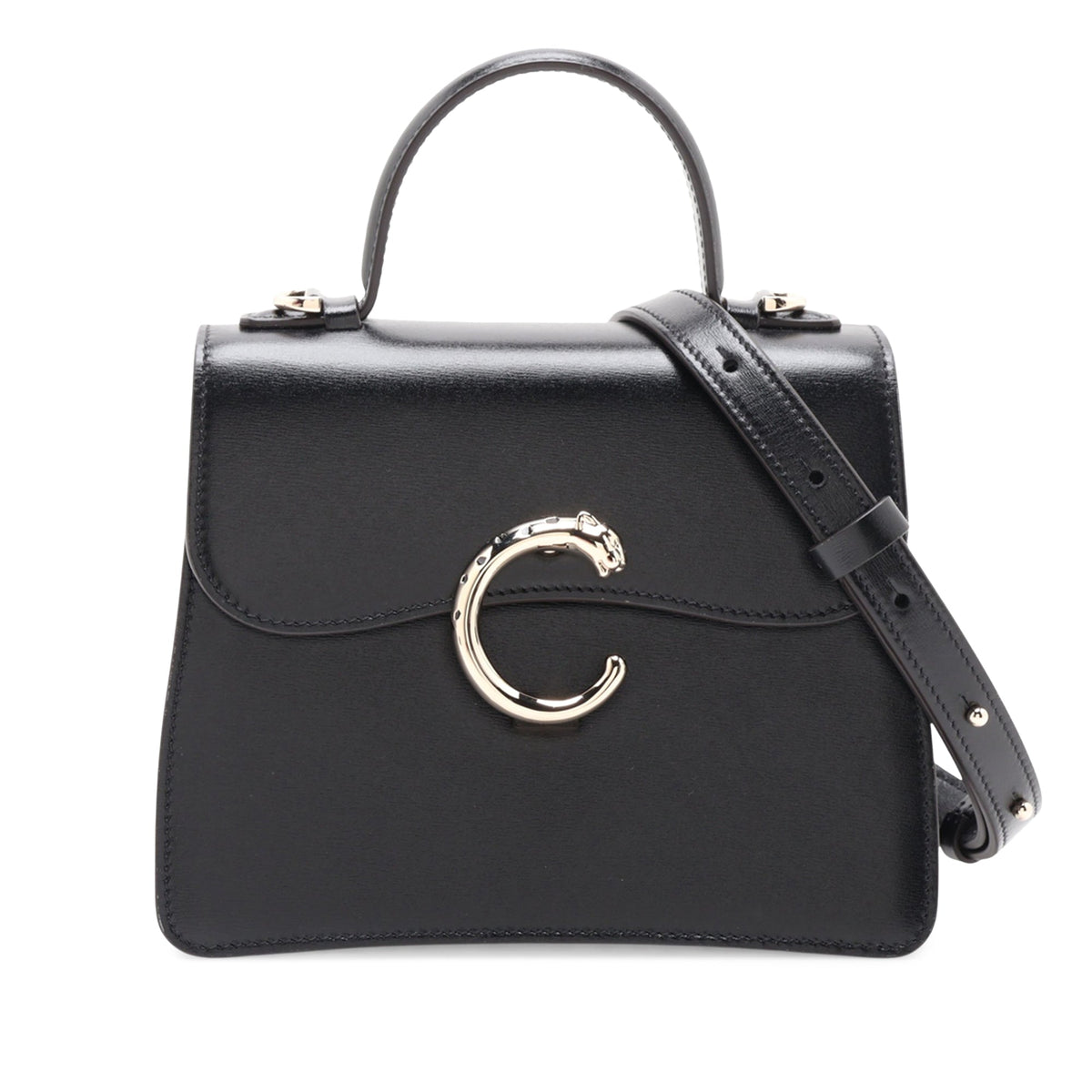 Cartier Leather Panthere Satchel