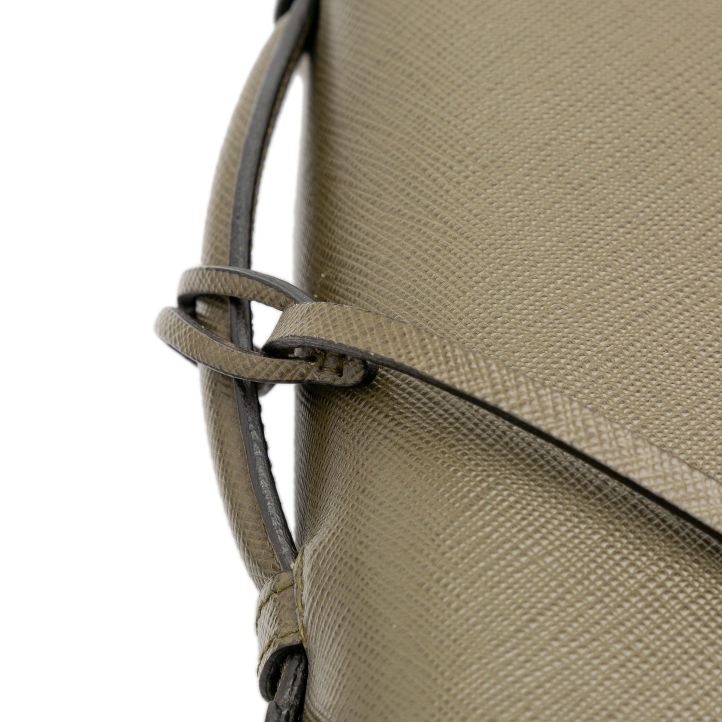 Prada Small Saffiano Lux Sound Satchel