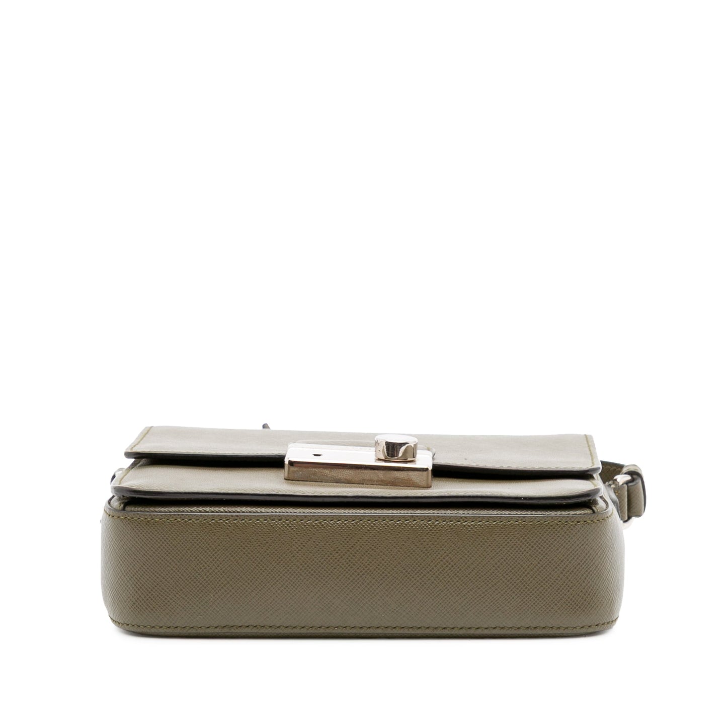Prada Small Saffiano Lux Sound Satchel