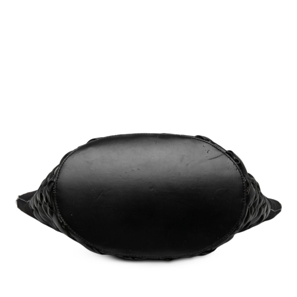 Stella McCartney Large Shaggy Deer Falabella Tote — Black