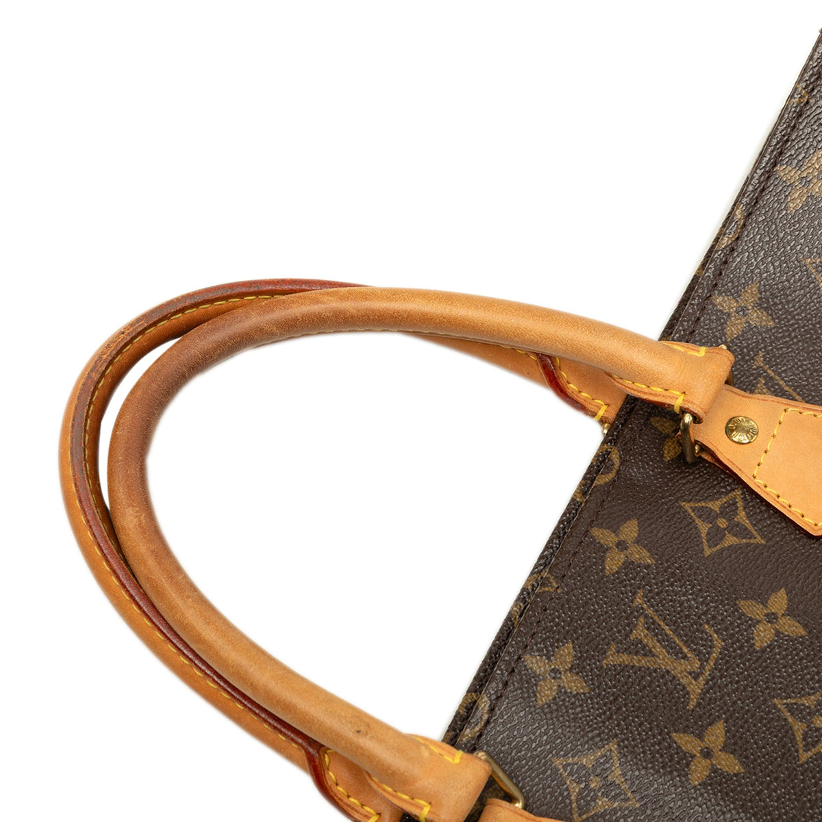 Louis Vuitton Monogram Sac Plat — Brown