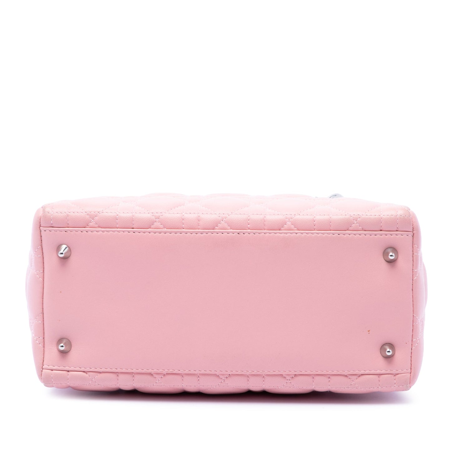 Dior Medium Lambskin Cannage Lady Dior