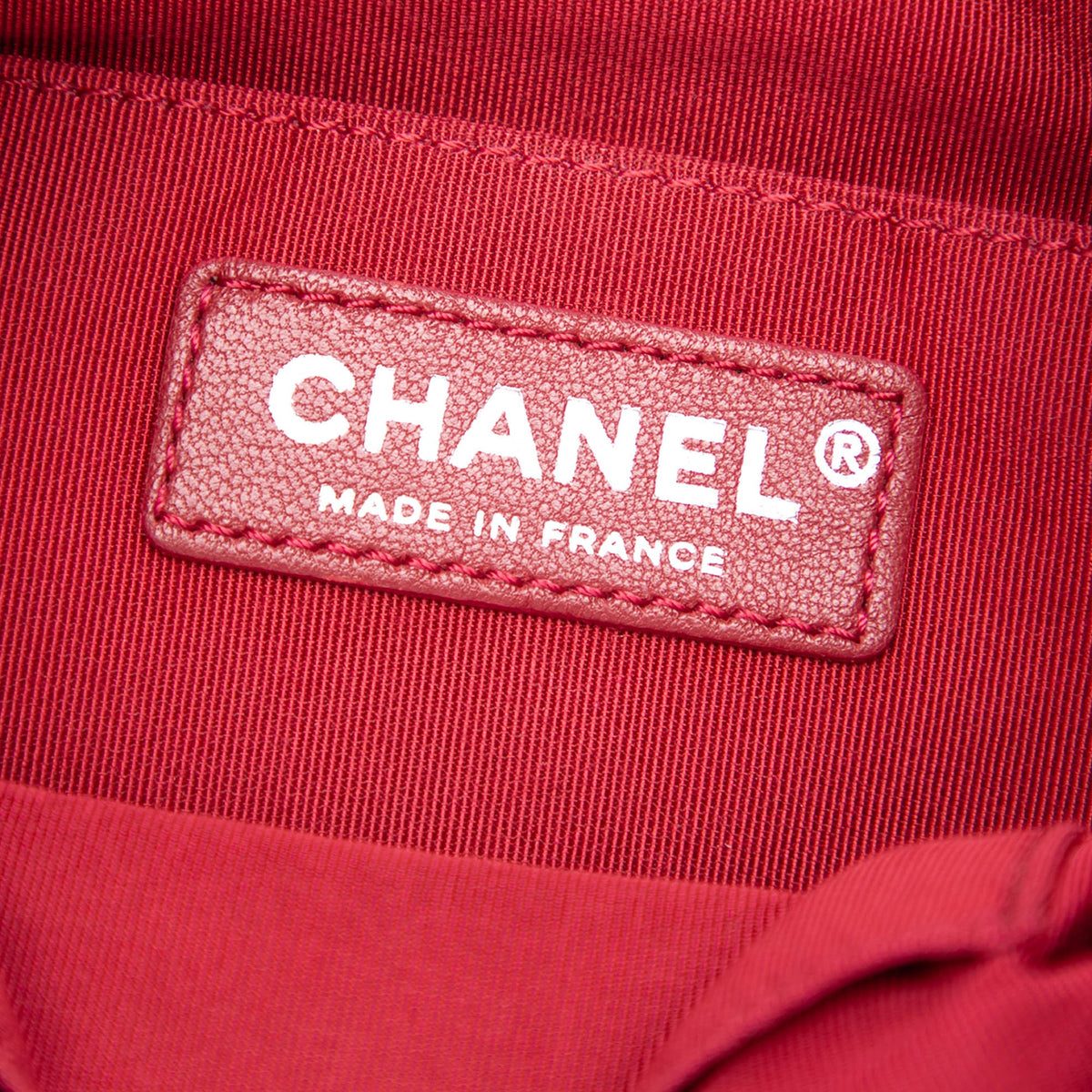 Chanel Small Bicolor Quilted Calfskin Gabrielle Bucket Bag