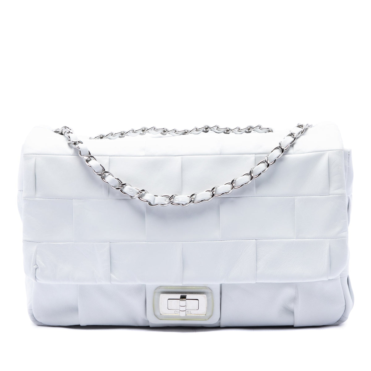 Chanel Jumbo Lambskin Patchwork Reissue 2.55 Igloo Flap