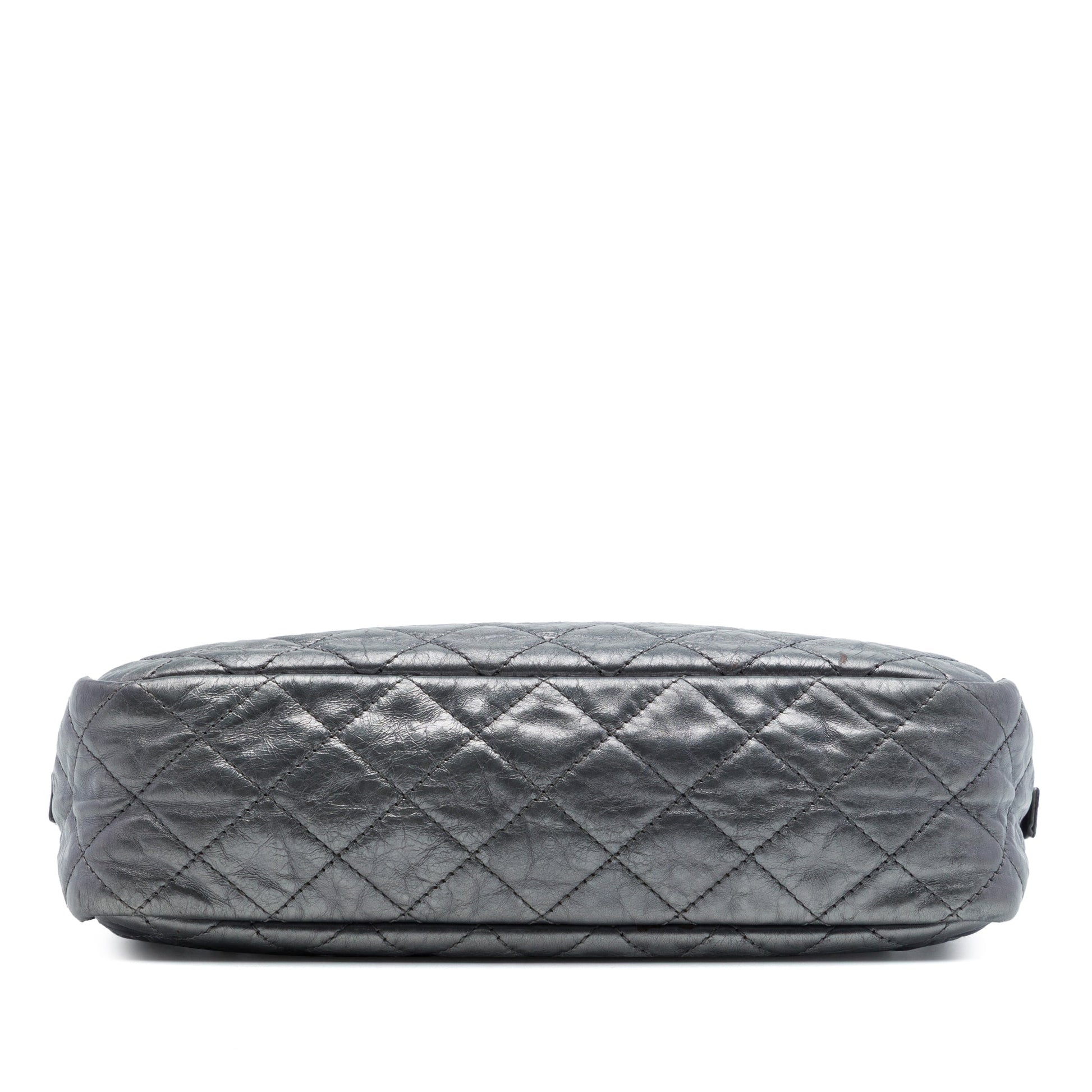 Chanel Medium Metallic Quilted Calfskin Reissue 2.55 Camera Bag