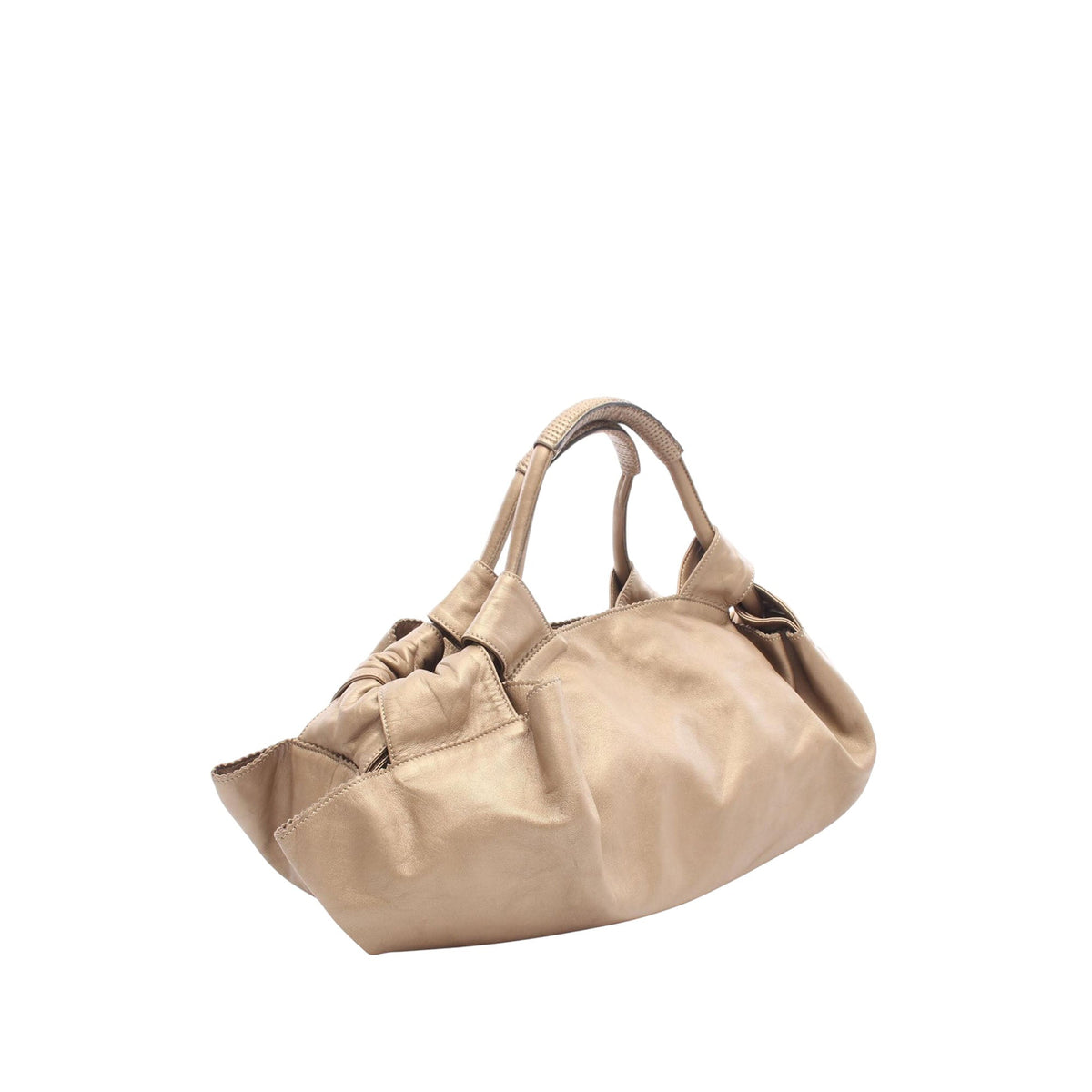 LOEWE Metallic Nappa Aire — Gold