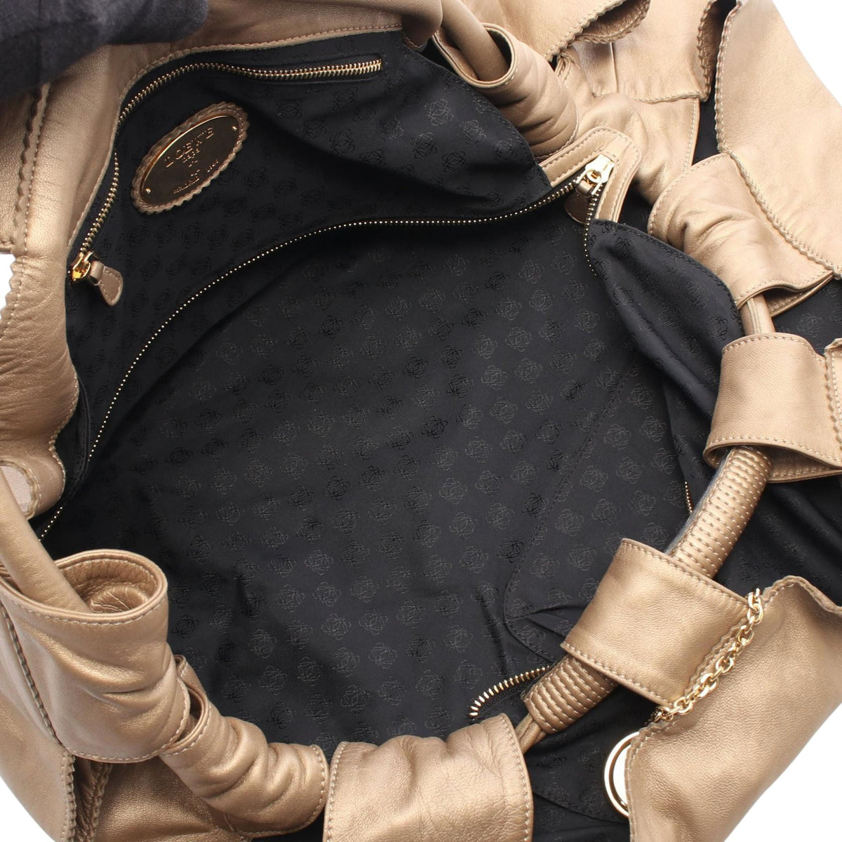 LOEWE Metallic Nappa Aire — Gold