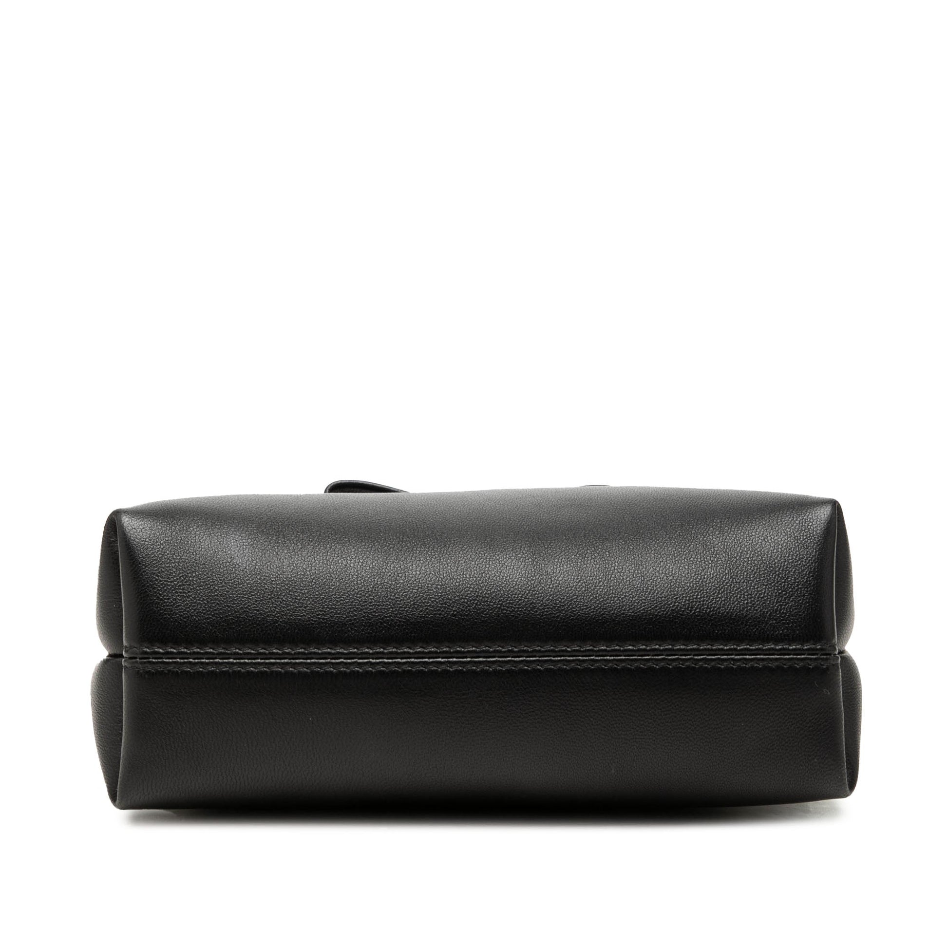 Ferragamo Mini Leather Vara Bow Chain Crossbody