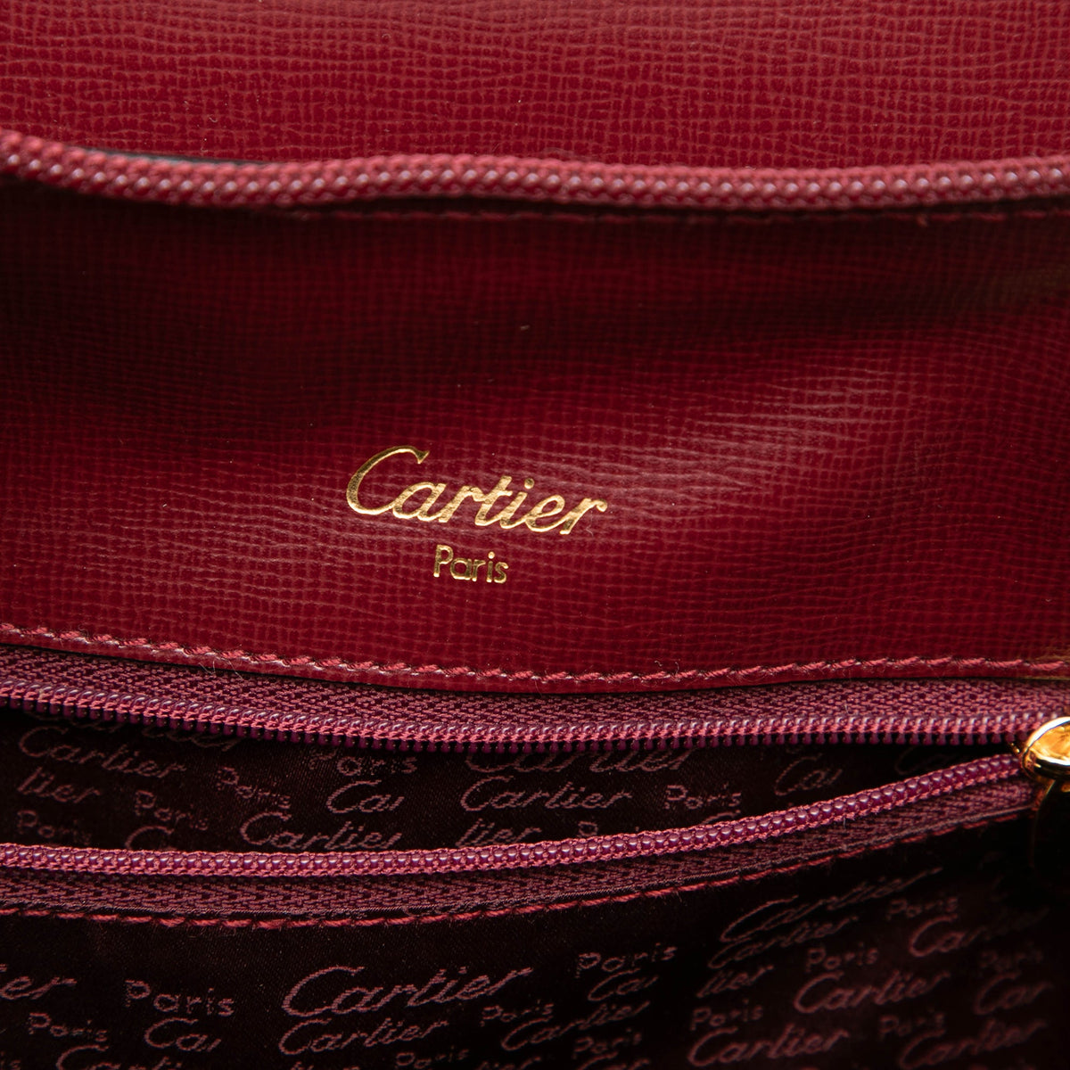 Cartier Leather Must De Cartier Backpack