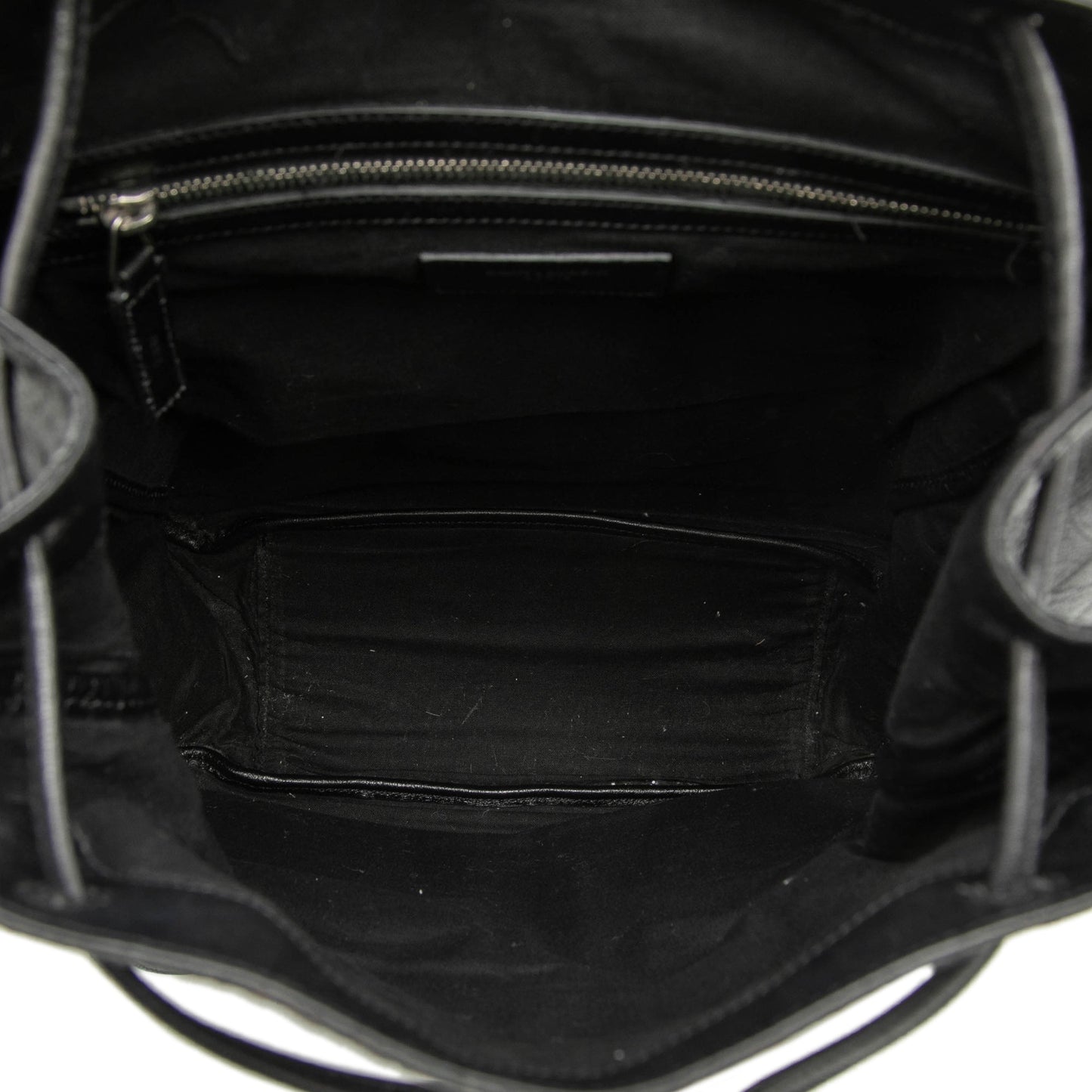 Saint Laurent Croc Embossed Leather Festival Backpack