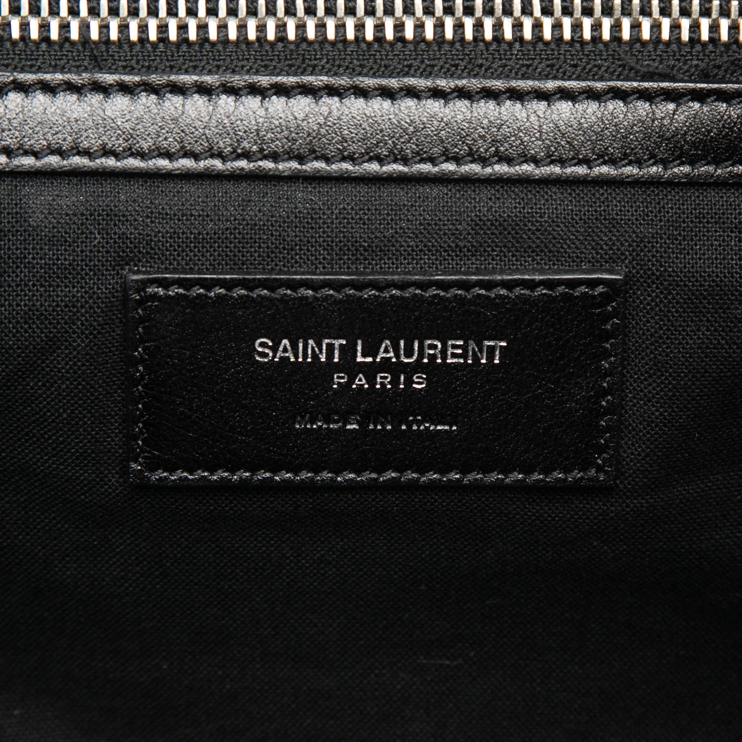 Saint Laurent Croc Embossed Leather Festival Backpack