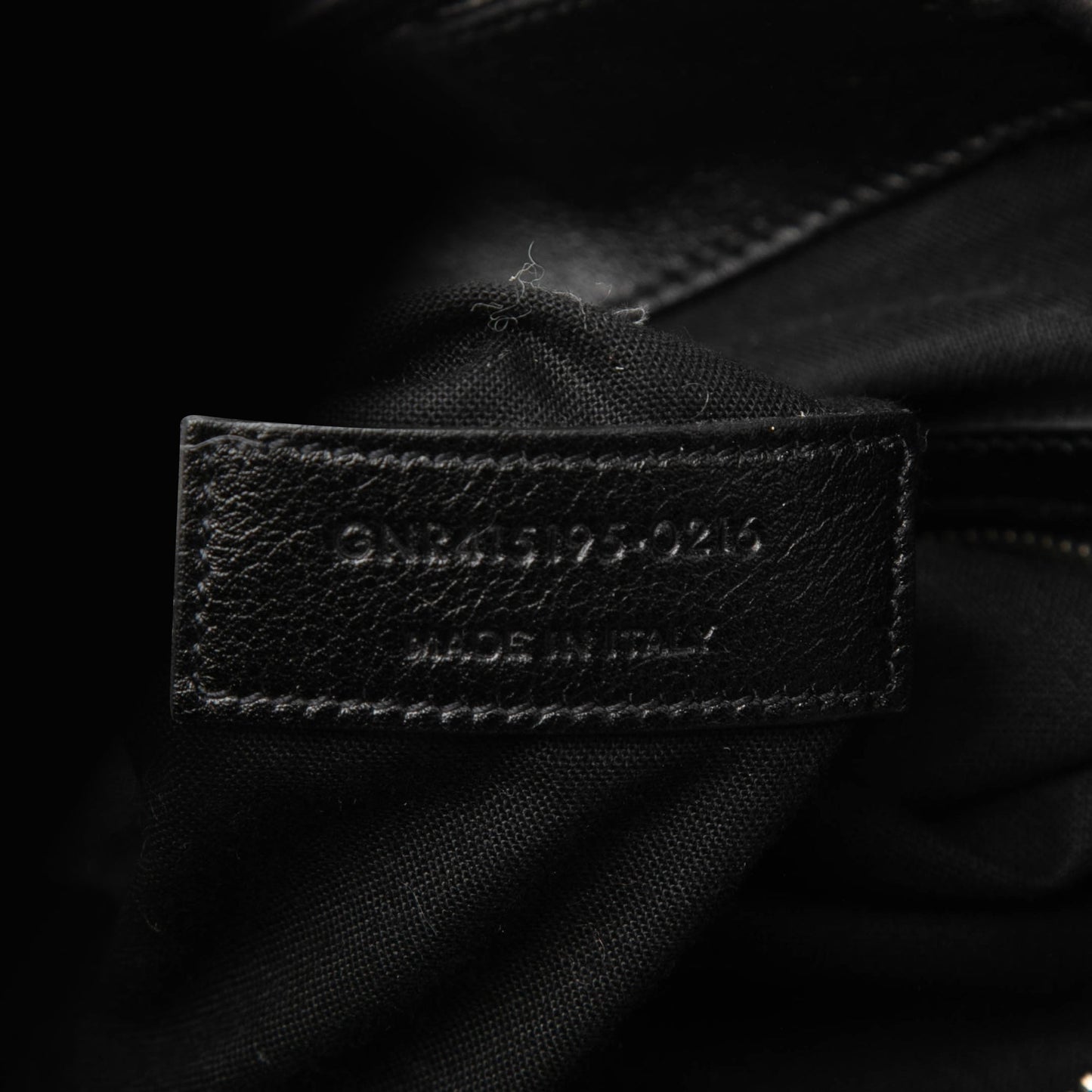 Saint Laurent Croc Embossed Leather Festival Backpack